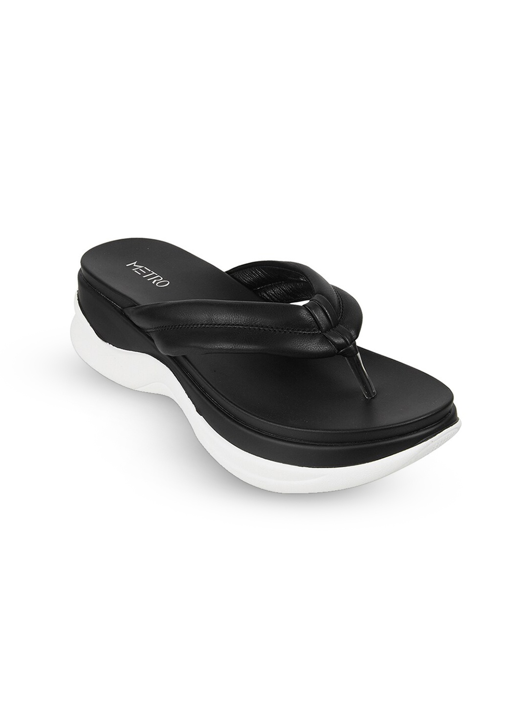 

Metro Women Slip-On Comfort Sandals, Black