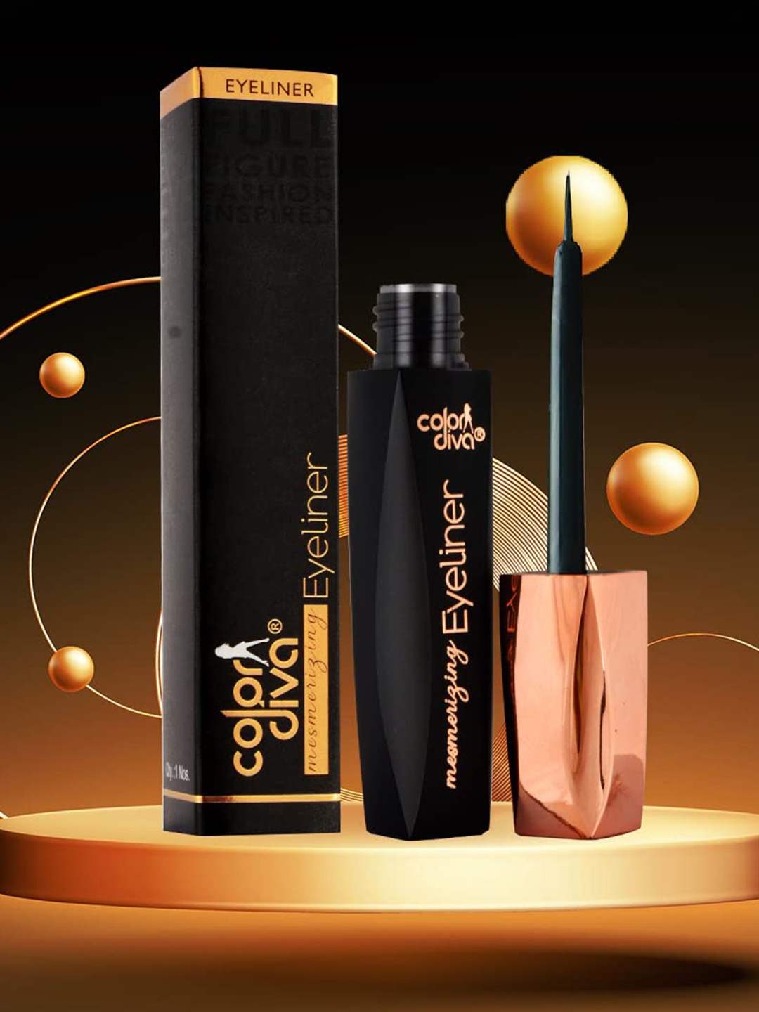 

Adbeni Mesmerizing Set Of 2 Long Lasting Liquid Eyeliner & Mascara - 7ml Each - Black