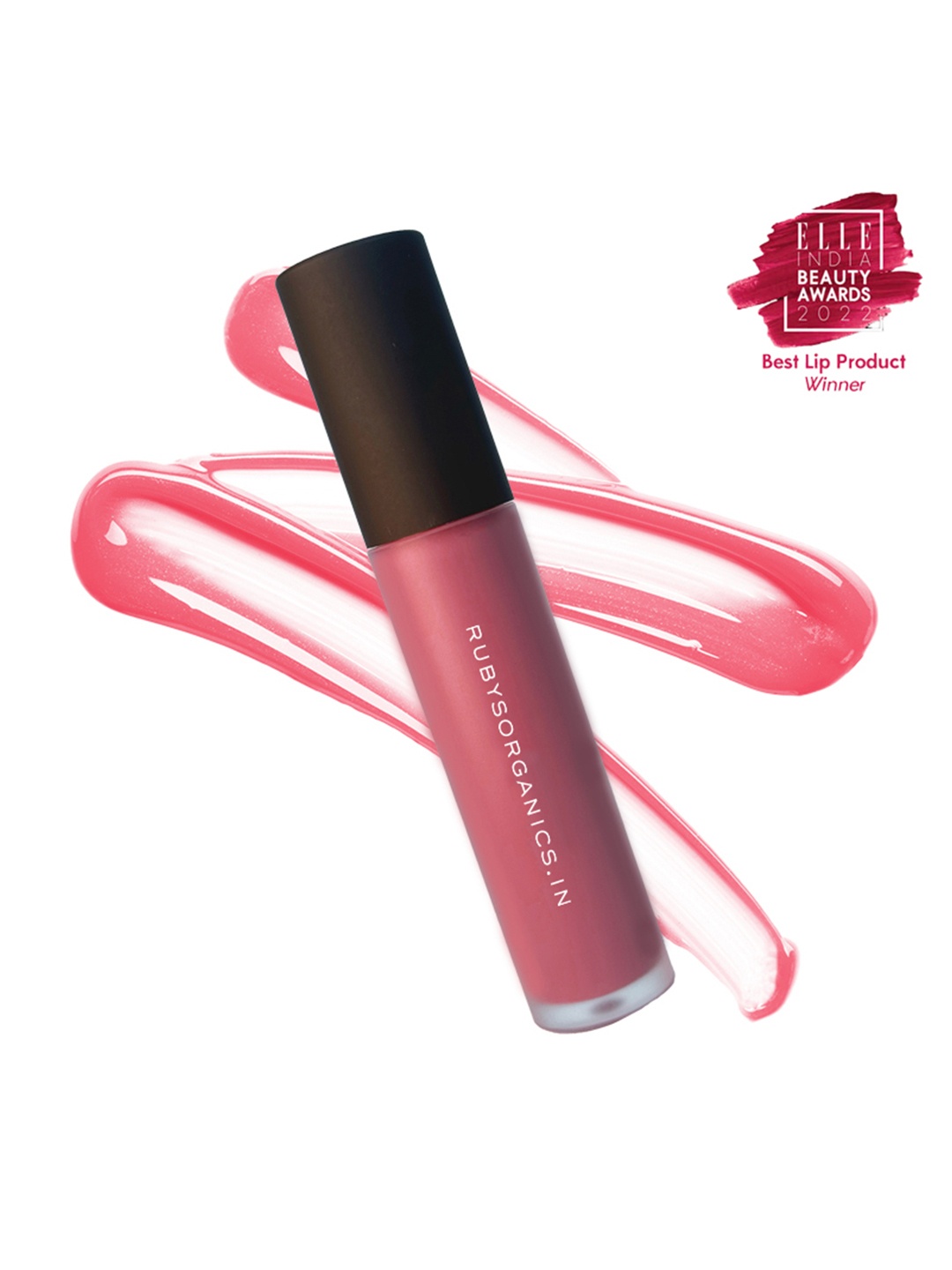 

Ruby's Organics Hydrating & Nourishing Lip Oil Gloss with Almond Oil 6.5ml - Malibu, Pink