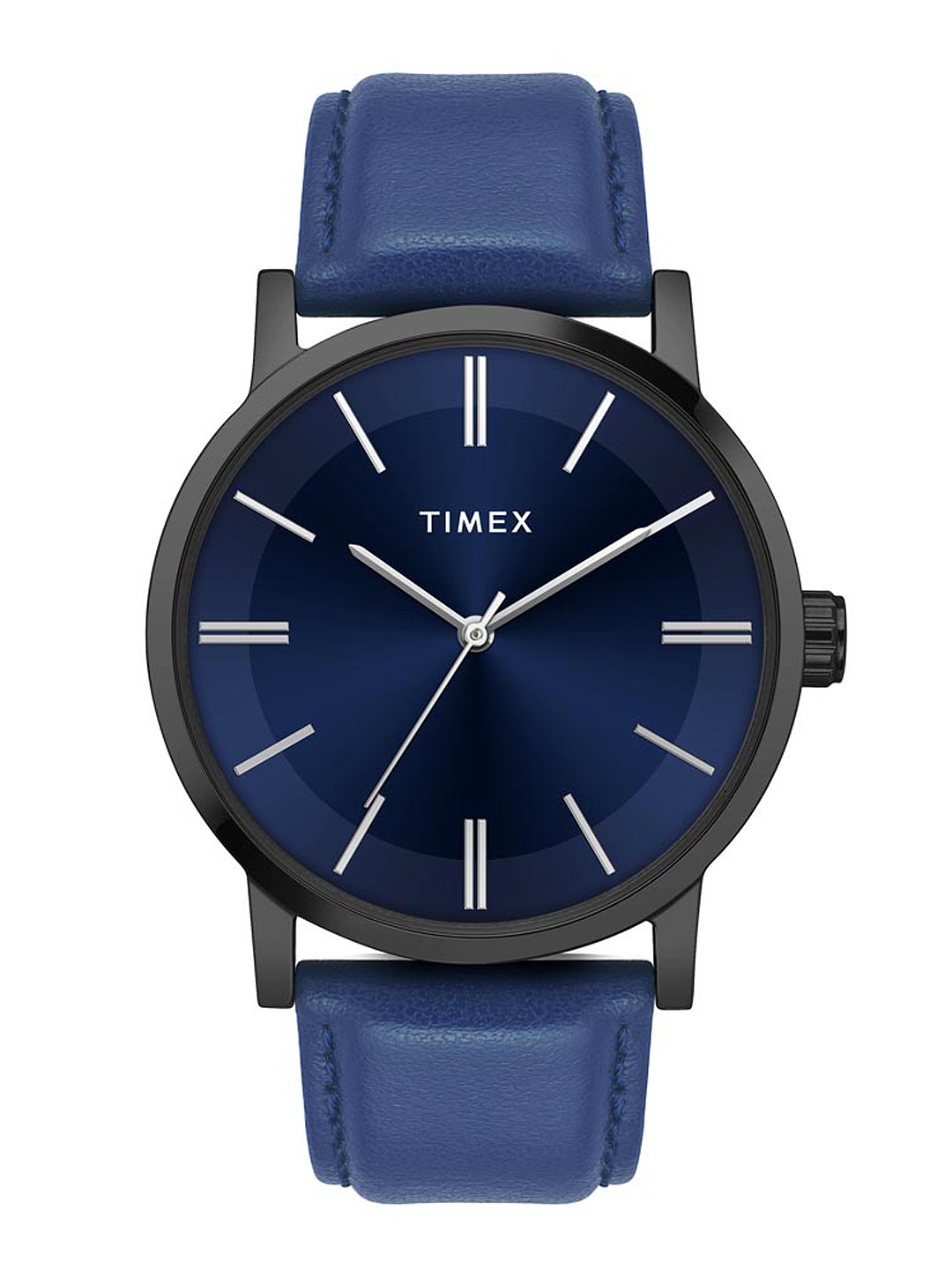 

Timex Men Brass Dial & Leather Straps Analogue Watch TWHG35SMU03, Blue