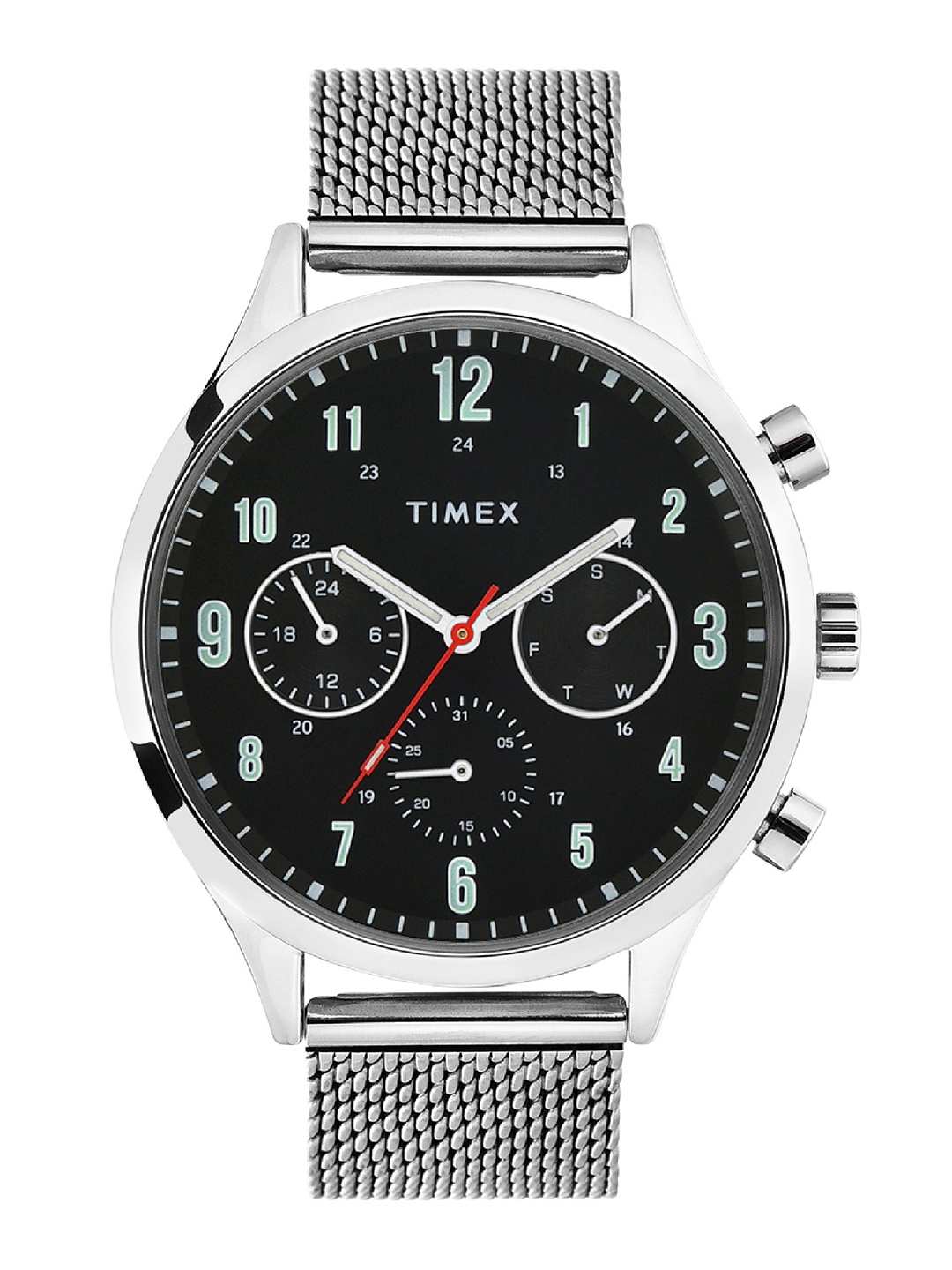 

Timex Men Bracelet Style Straps Analogue Chronograph Watch TWHG03SMU01, Black