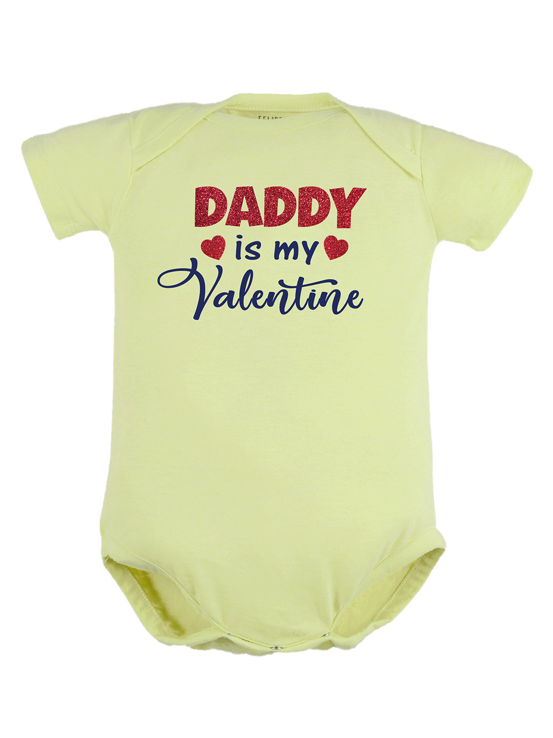 

FFLIRTYGO Infants Valentine's Day Special Printed Cotton Bodysuit, Green