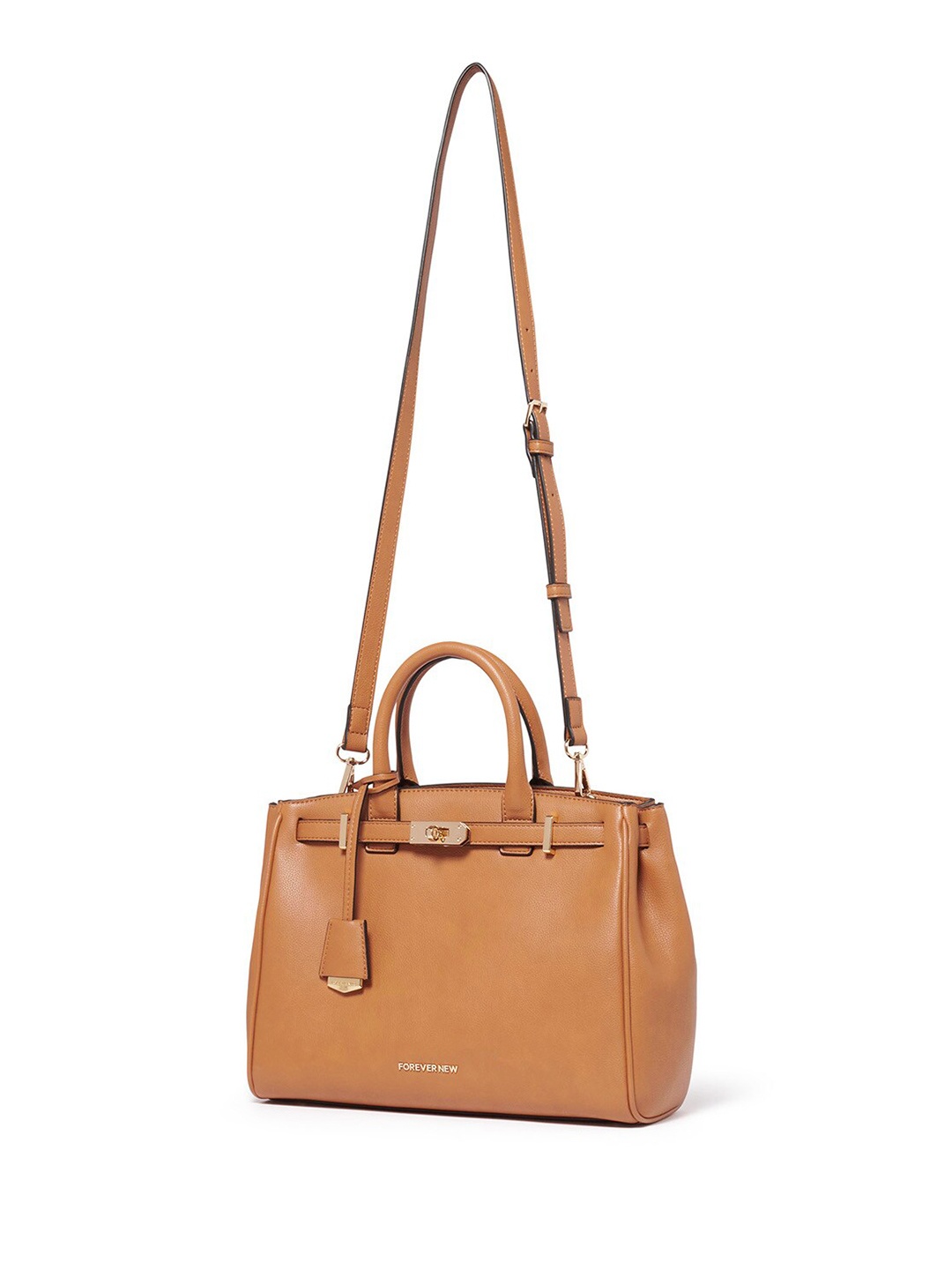 

Forever New Structured Handheld Bag, Tan