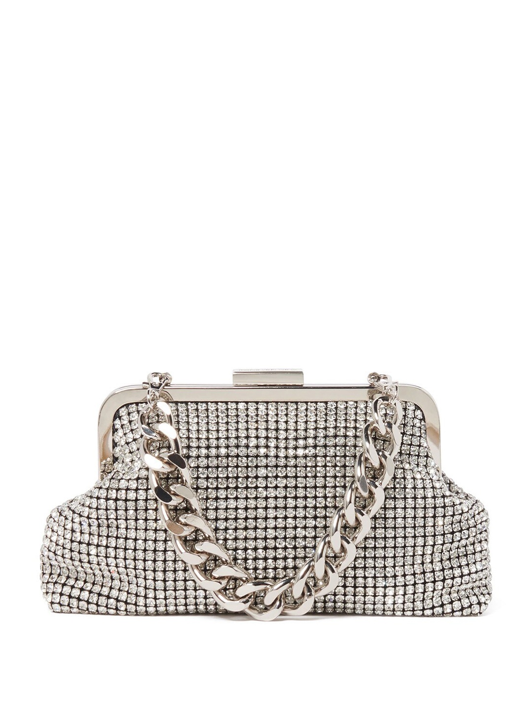 

Forever New Embellished Purse Clutch, Silver