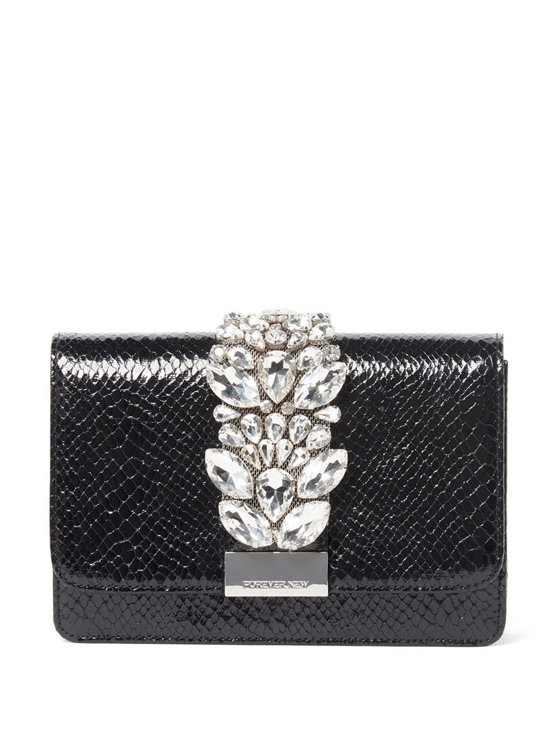 

Forever New Embellished Purse Clutch, Black