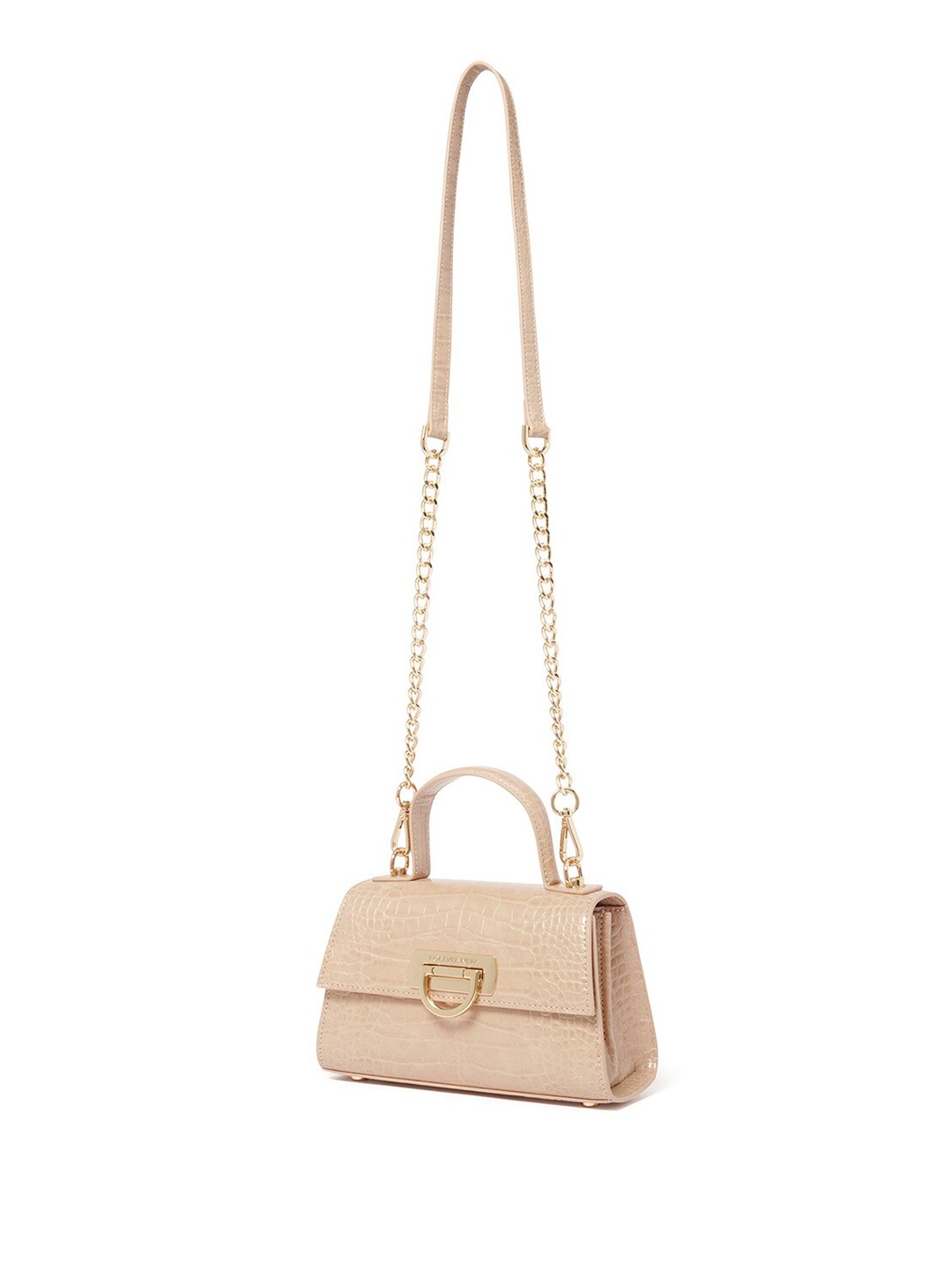 

Forever New Textured Structured Sling Bag, Nude