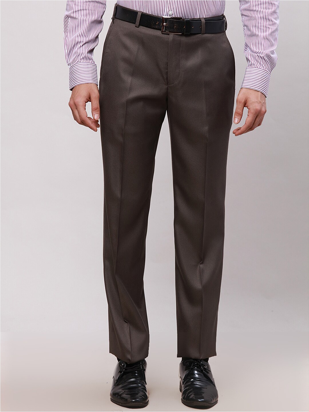 

Park Avenue Men Formal Trouser, Brown