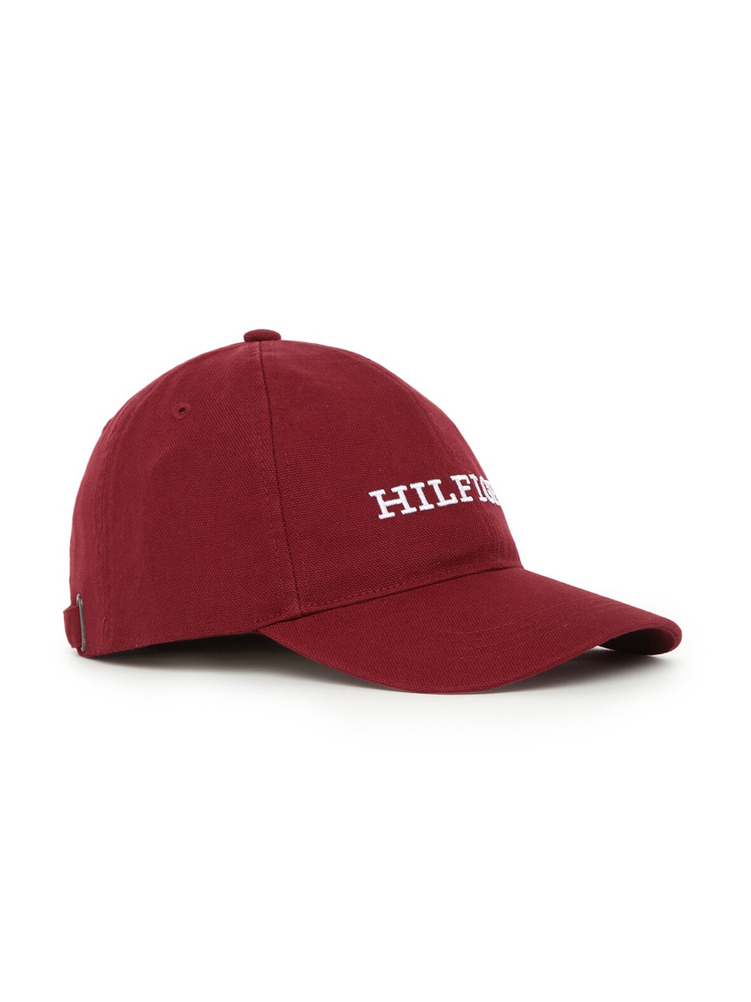 

Tommy Hilfiger Embroidered Pure Cotton Baseball Cap, Maroon