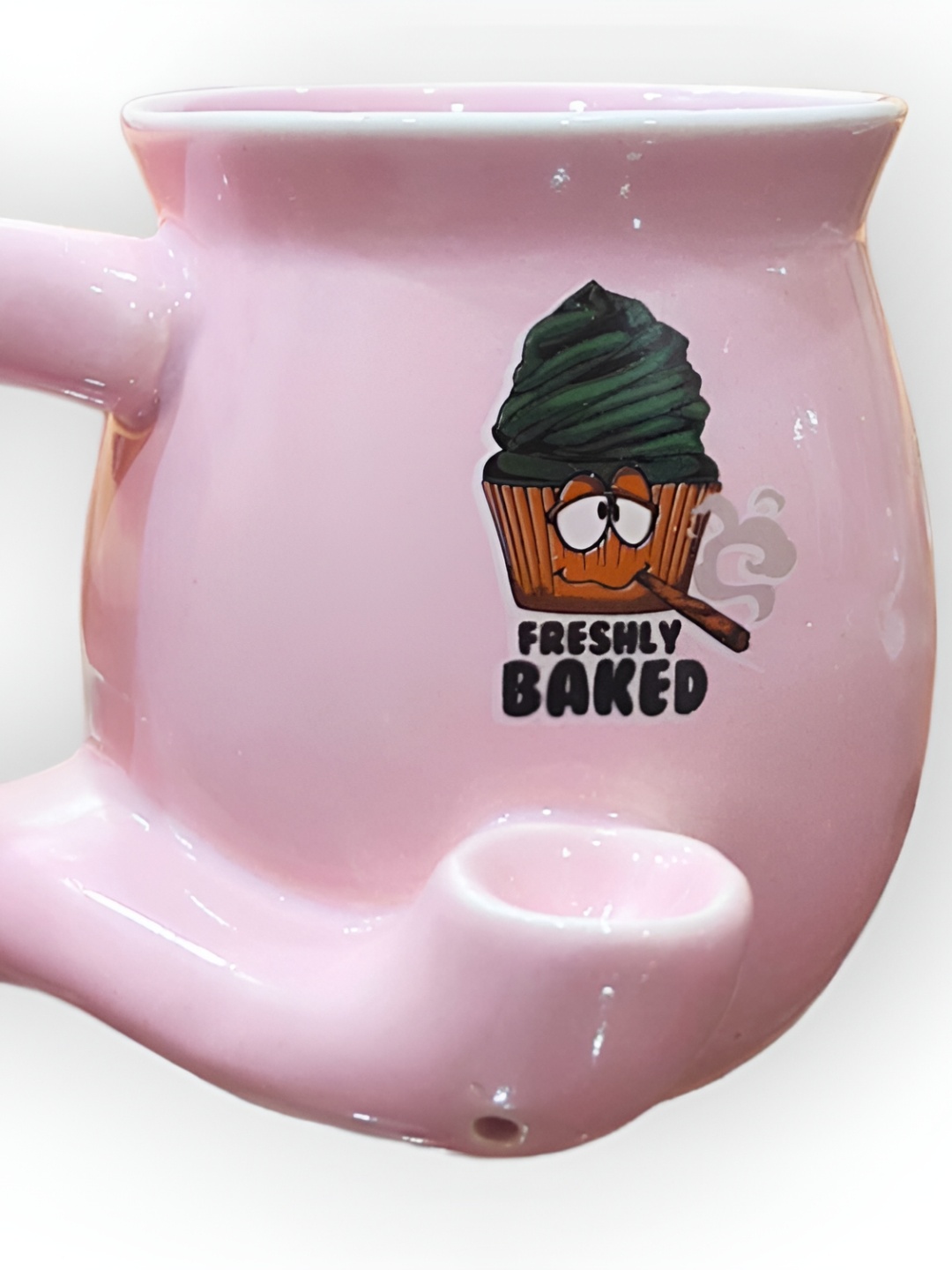 

Your Local Store Pink & Red Printed Ceramic Glossy Mug 350 Ml