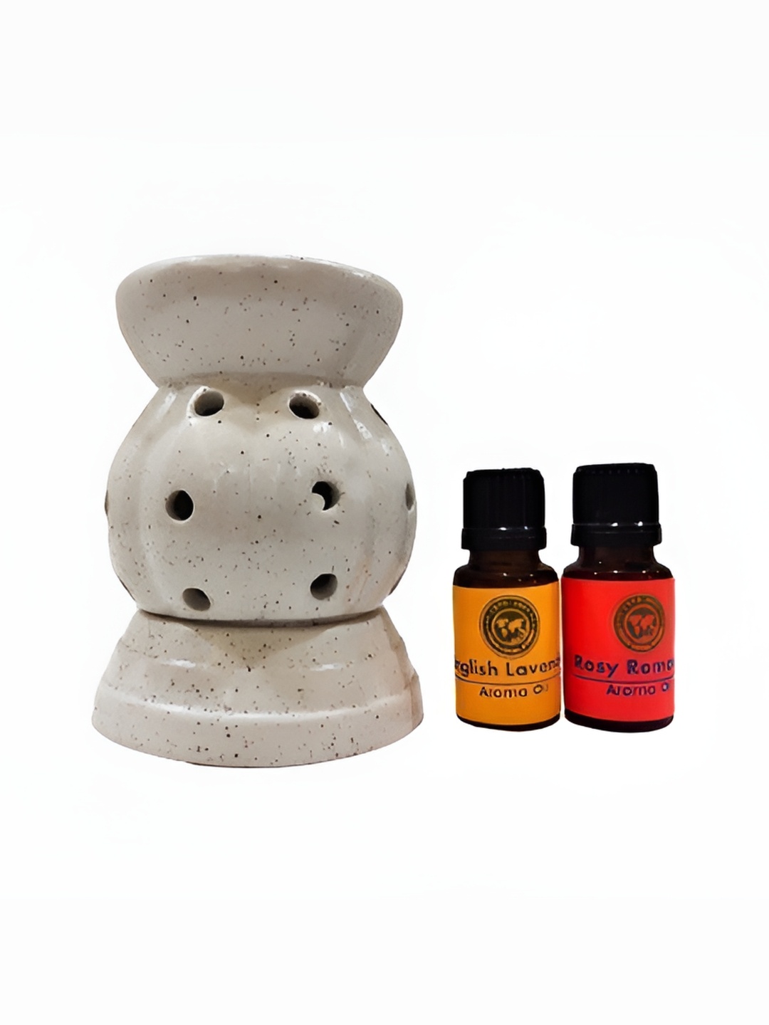 

Your Local Store White 3 Pieces Ceramic Aroma Oil Diffuser 3.33 ML Each