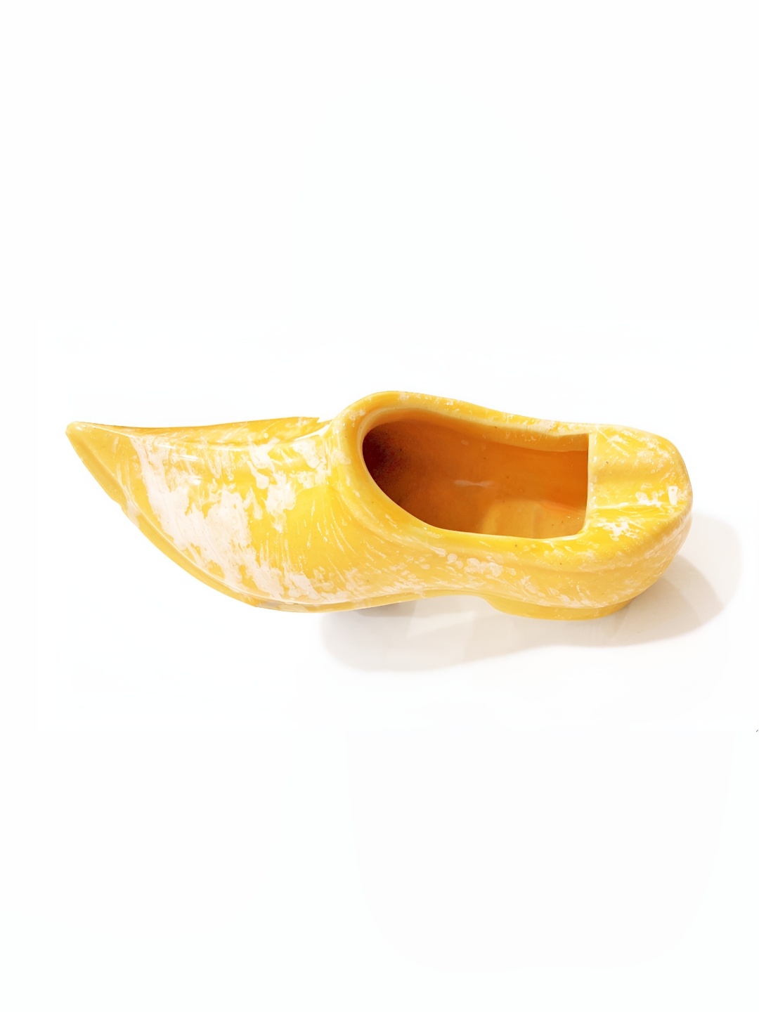 

Your Local Store Orange-Coloured & White Printed Shoe-Shaped Ceramic Ash-Trays