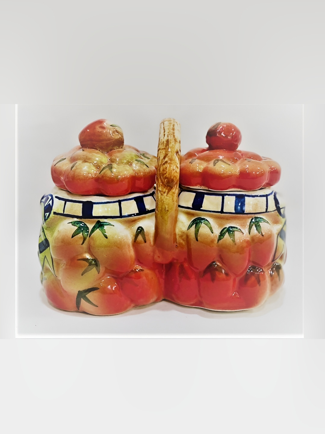 

Your Local Store Red & Green Ceramic Pickle Set