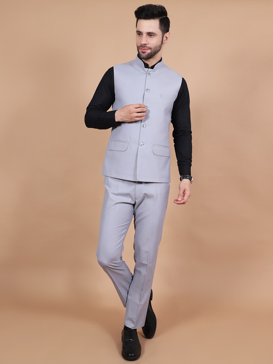 

Wintage Waistcoat And Trouser Set, Grey