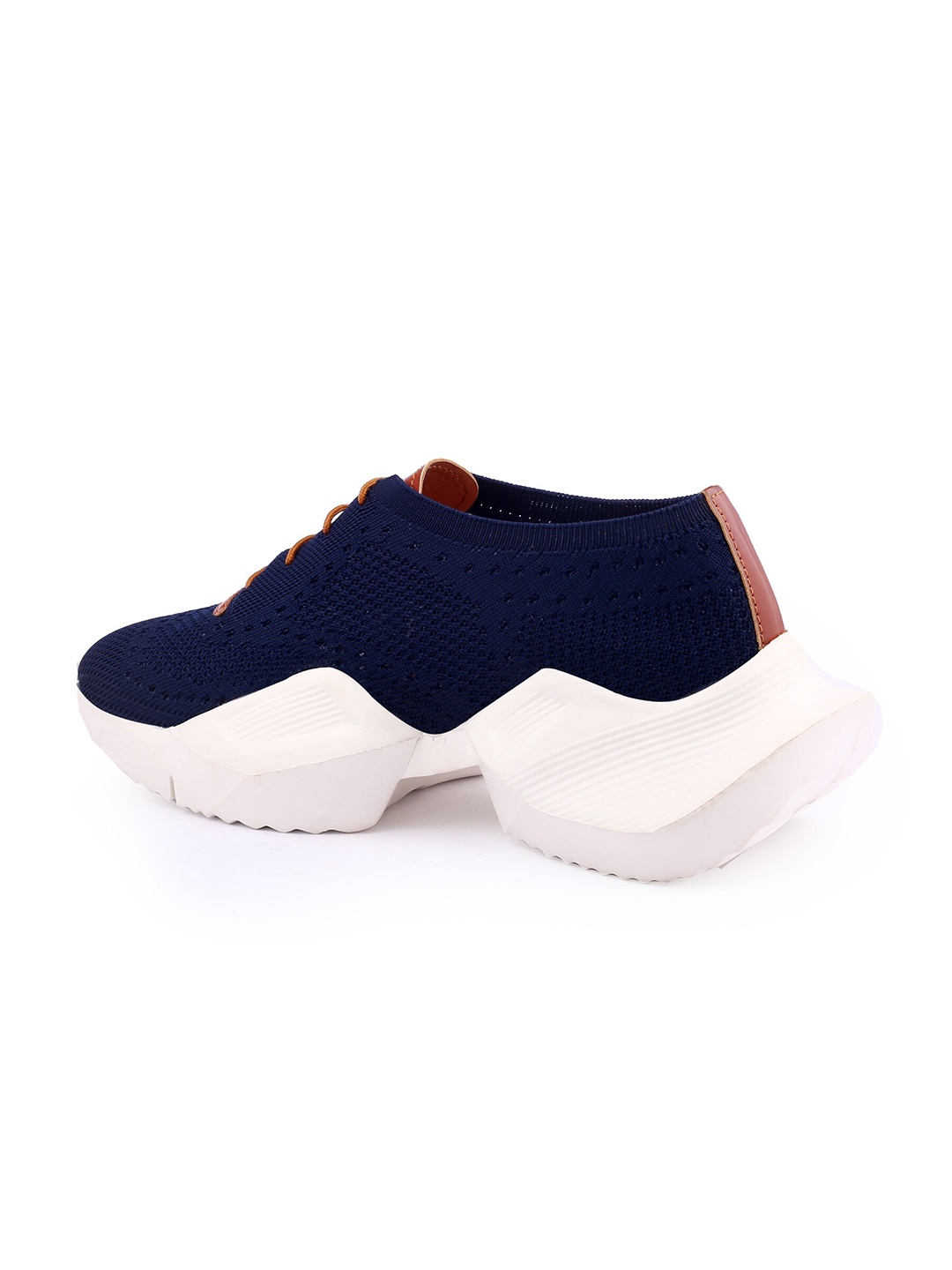 

Bxxy Men Round Toe Mesh Sneakers, Blue