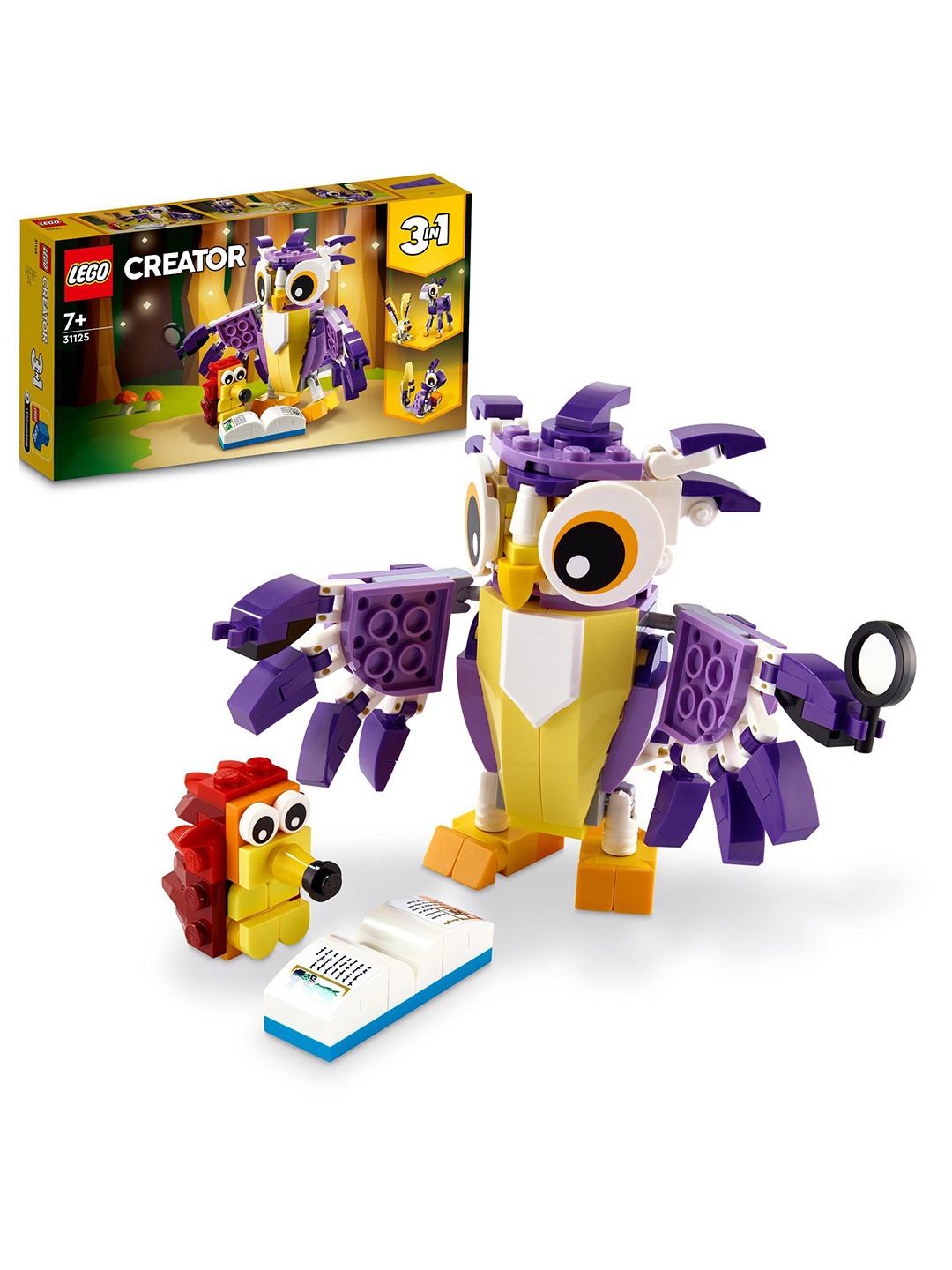 

LEGO Kids 3in1 Fantasy Forest Creatures, Yellow