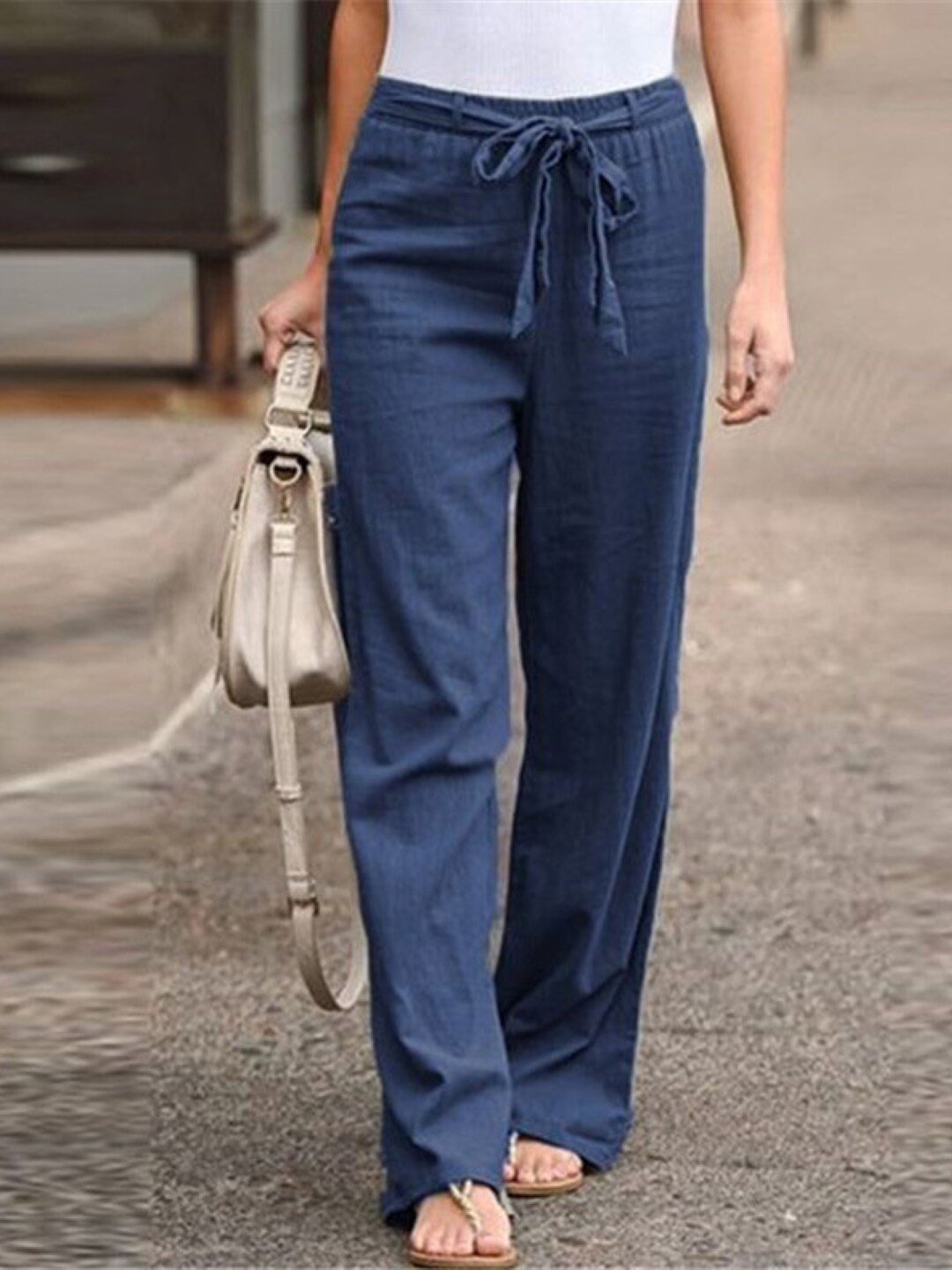 

StyleCast Regular Fit Casual Regular Trousers, Navy blue