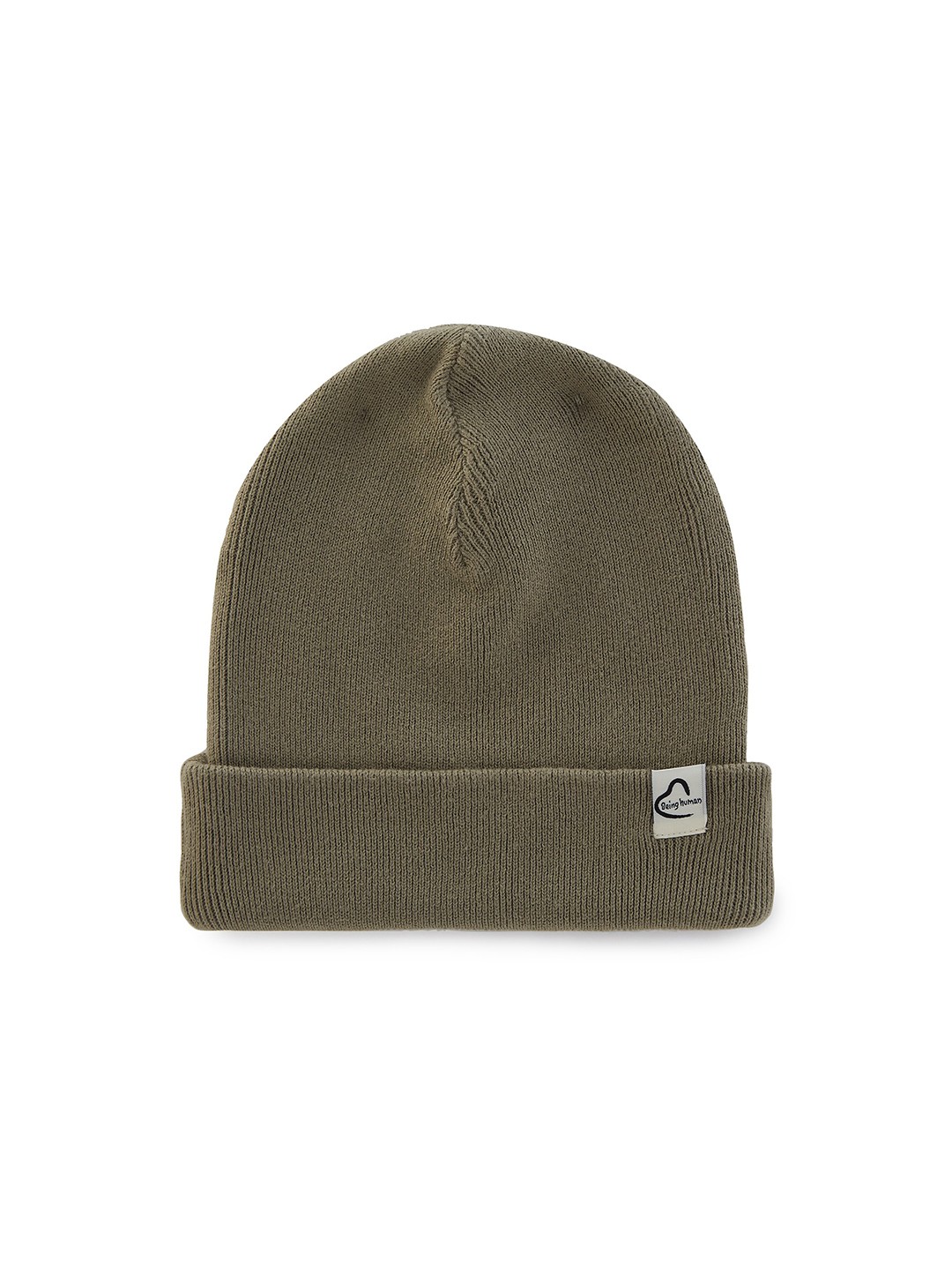 

Being Human Men Knitted Beanie, Green