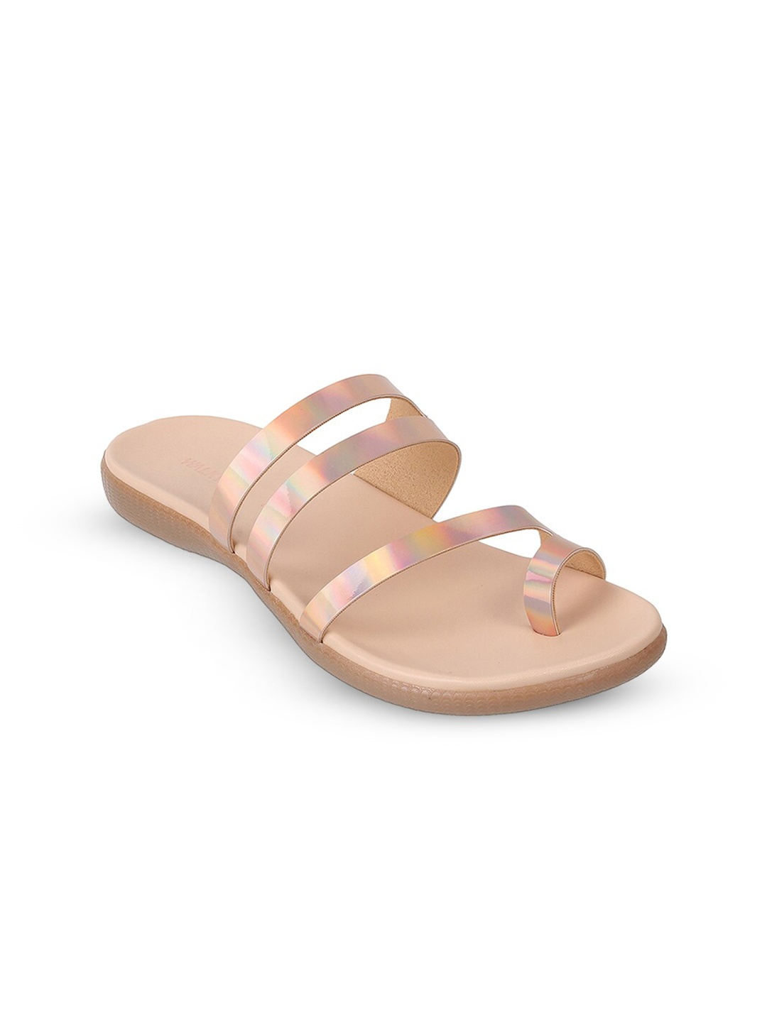 

WALKWAY by Metro Strapy One Toe Flats, Pink
