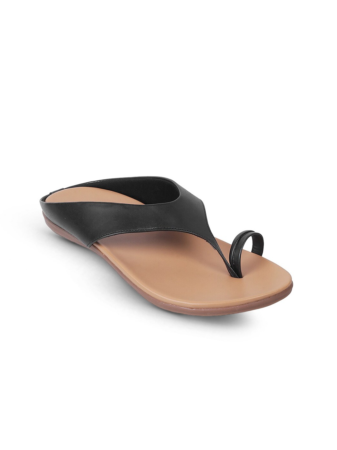 

WALKWAY by Metro One Toe Flats, Black