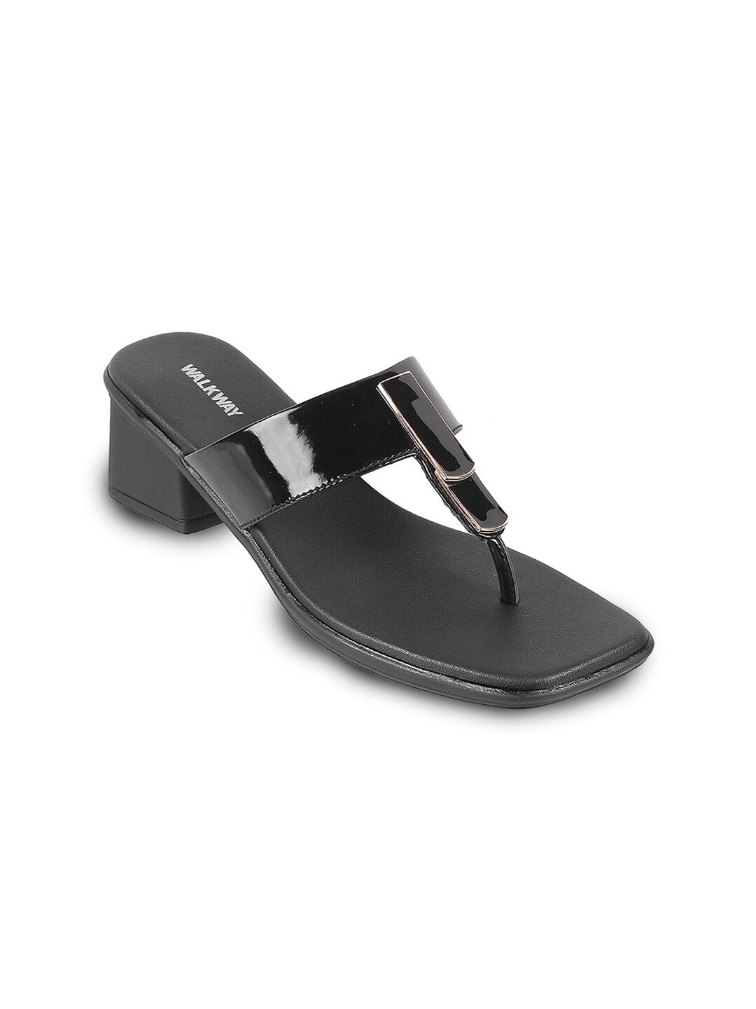 

WALKWAY by Metro Open Toe Block Heels, Black
