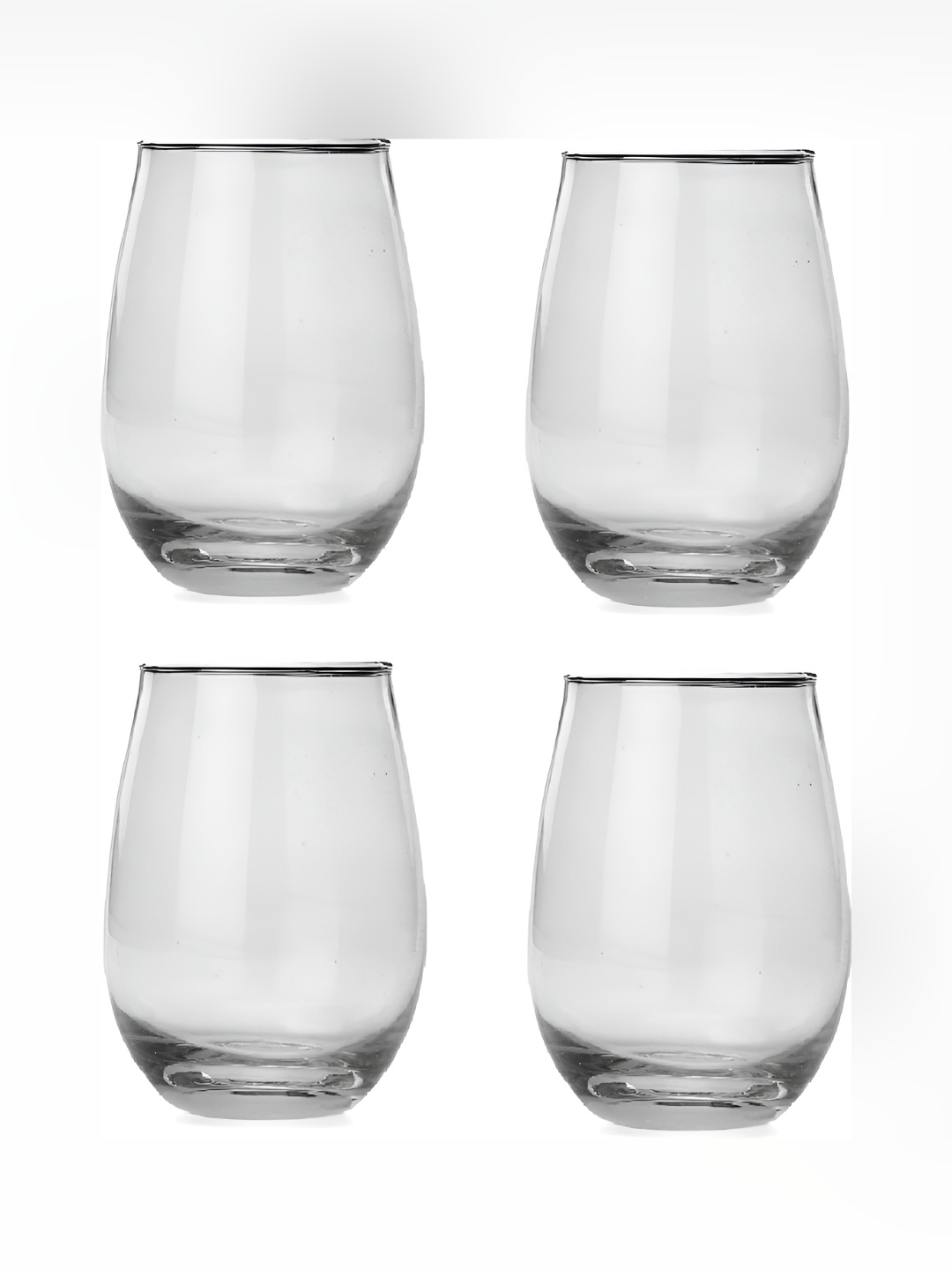

Afast Transparent 4 Pieces Whisky Glass 400 ML Each