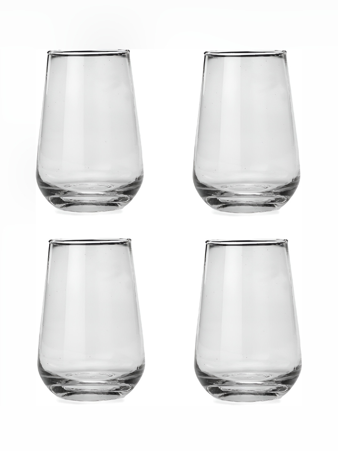 

Afast Transparent 4 Pieces Whisky Glass 400 ML Each