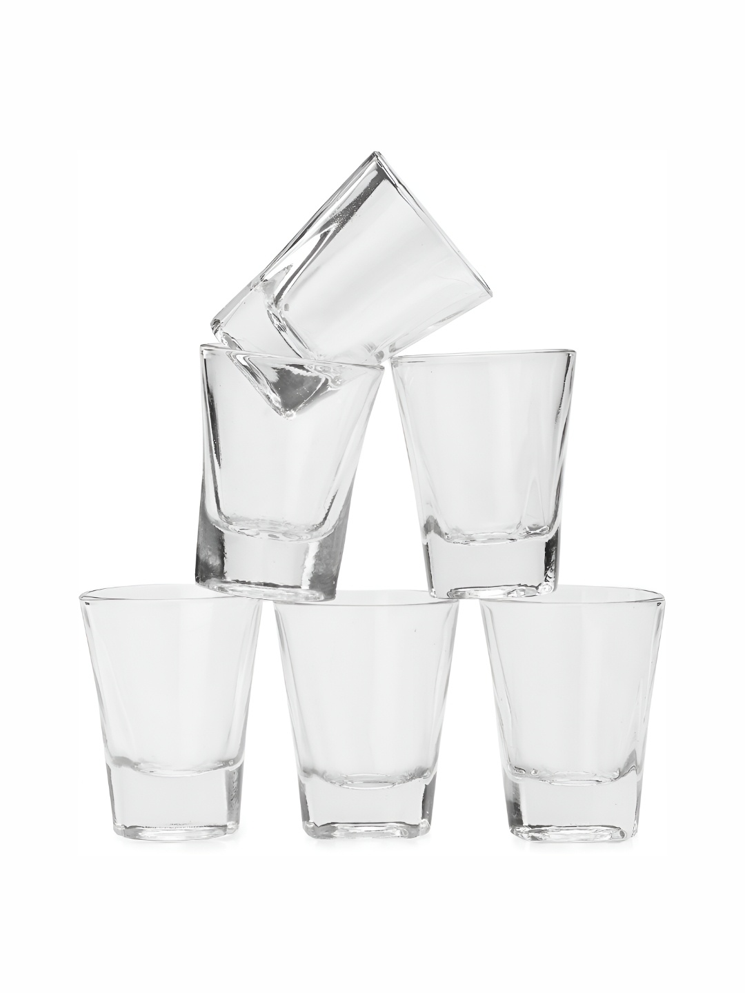 

Afast Transparent 6 Pieces Glass Shot Glasses 40 ML Each