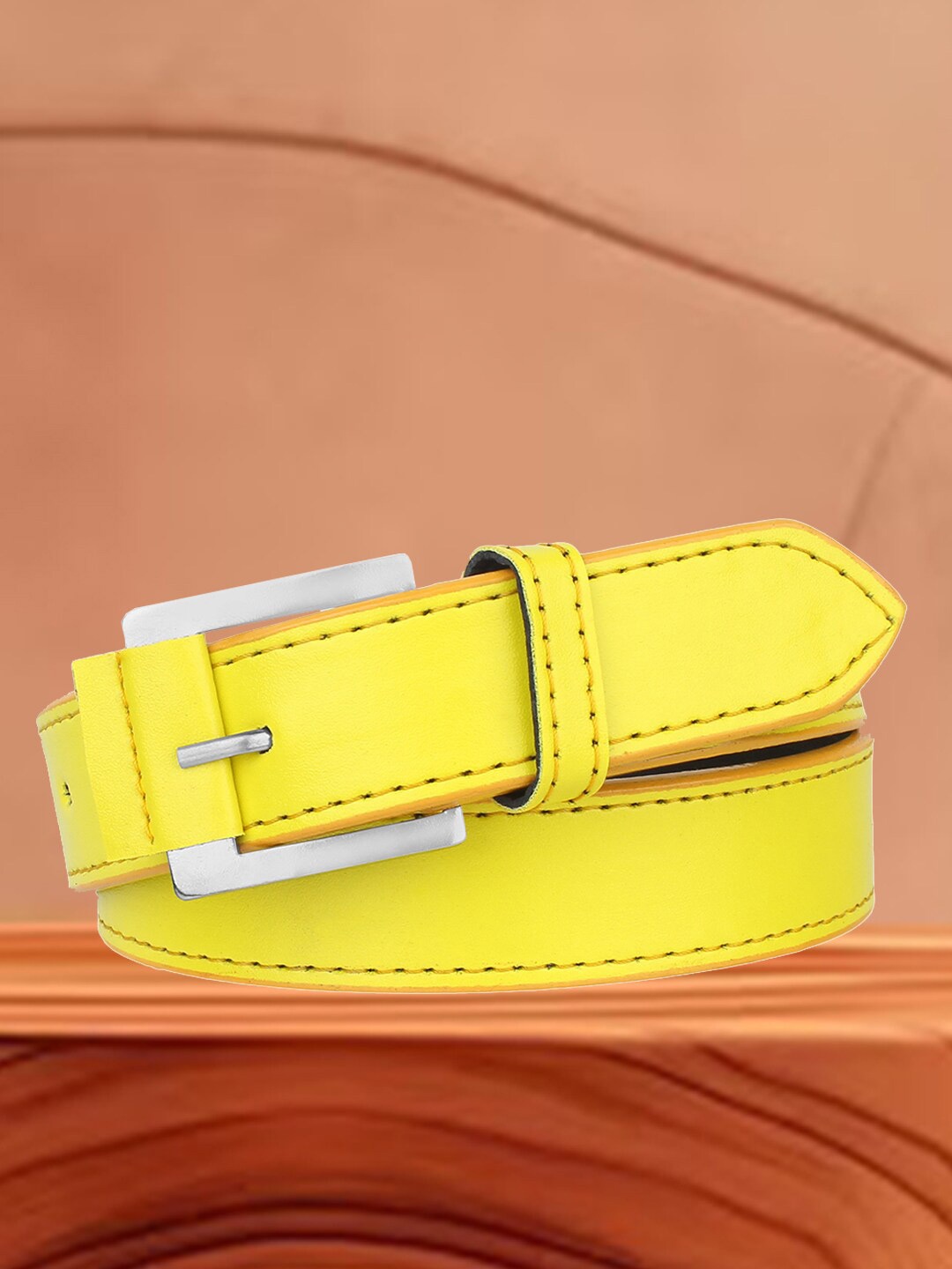 

FROGGY Kids Slim Casual Belt, Yellow