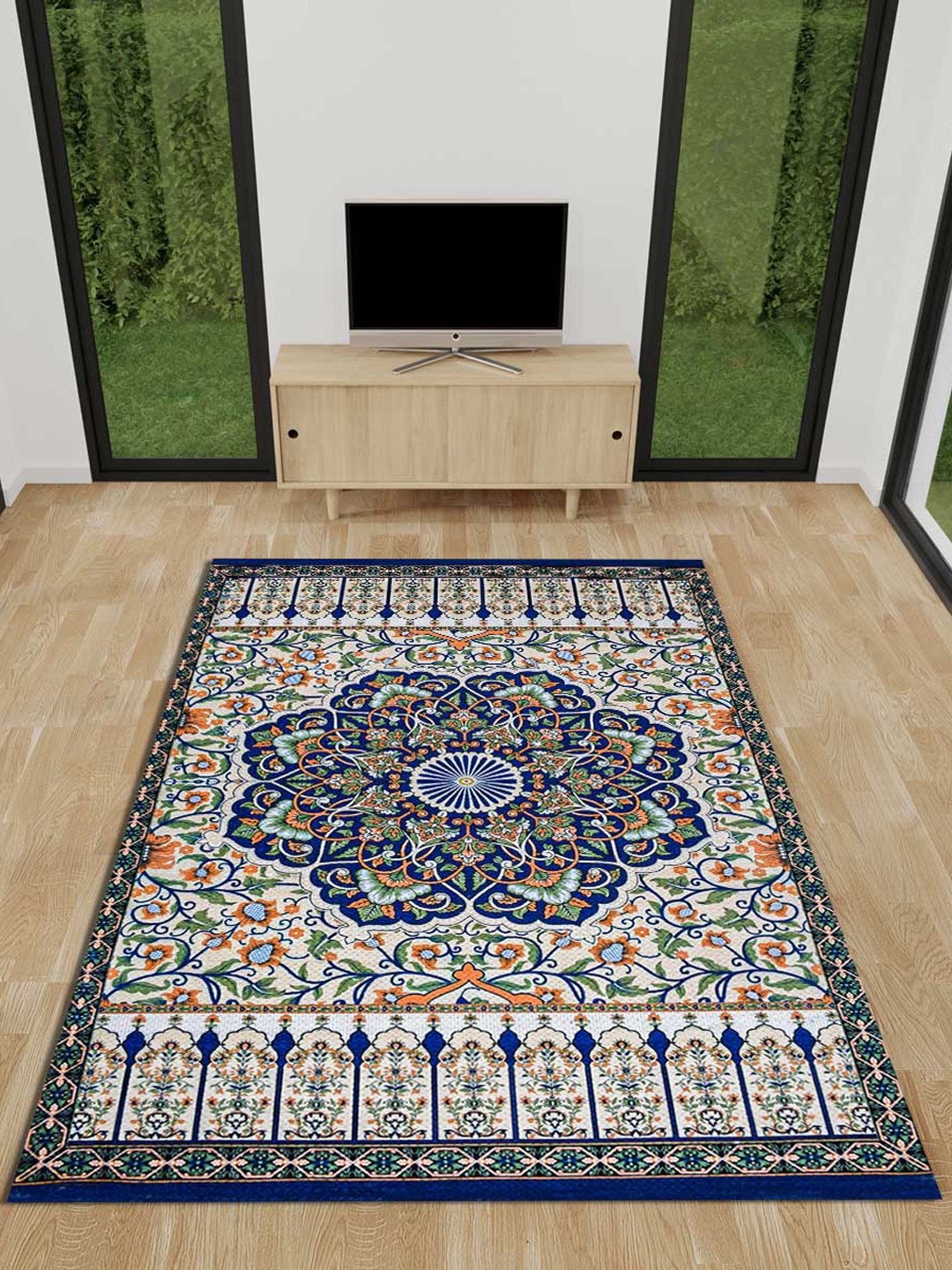 

RANGOLI Unisex Multi Carpets, Beige