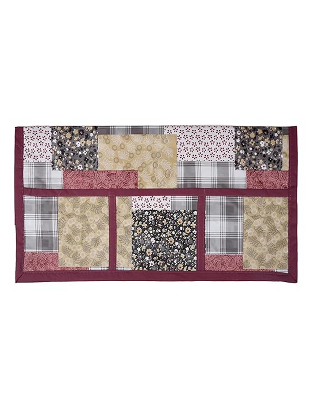 

Dakshya Industries Pink & Beige 6-pcs Printed Refrigerator Covers
