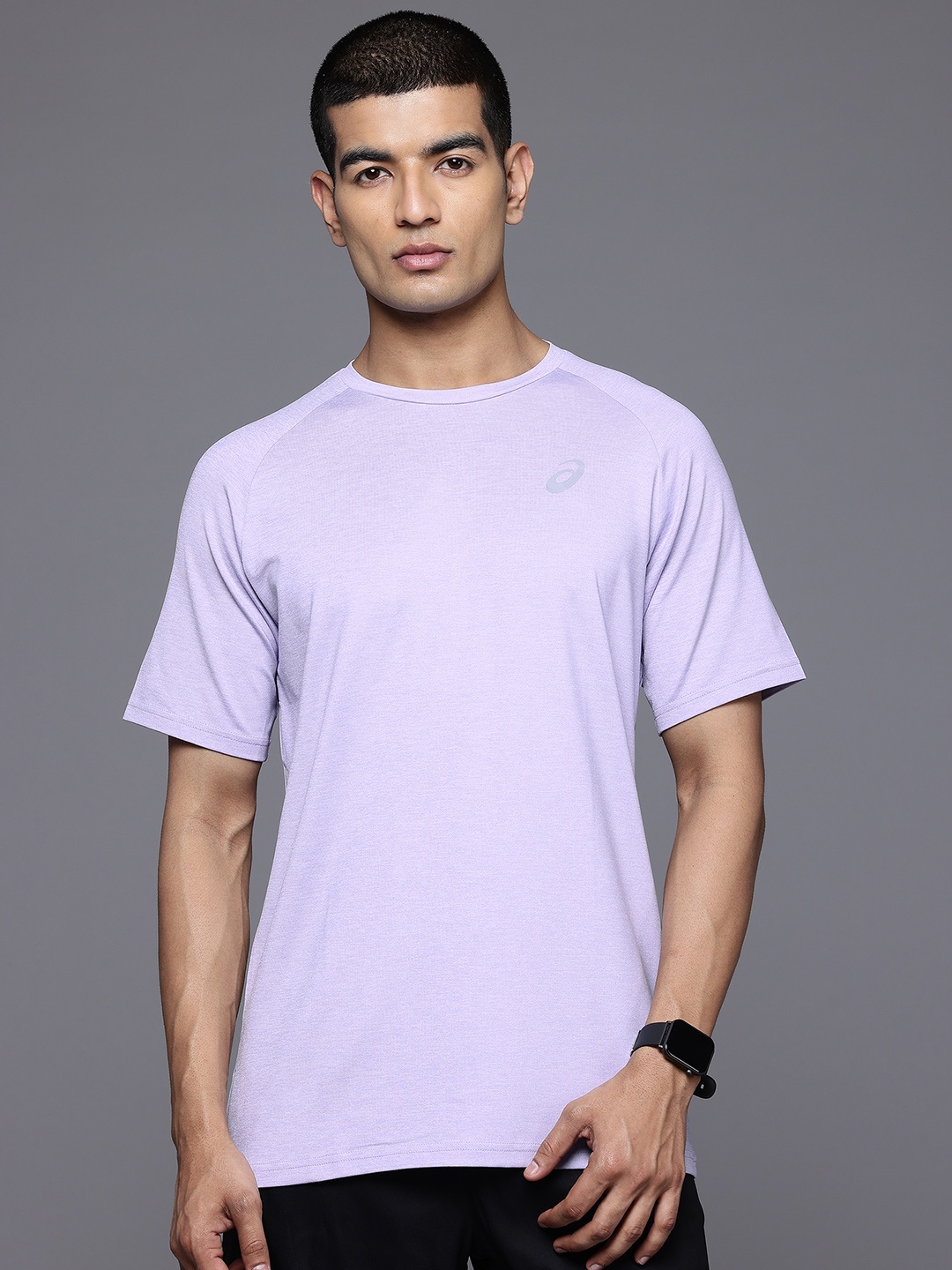 

ASICS Men Running T-shirt, Lavender