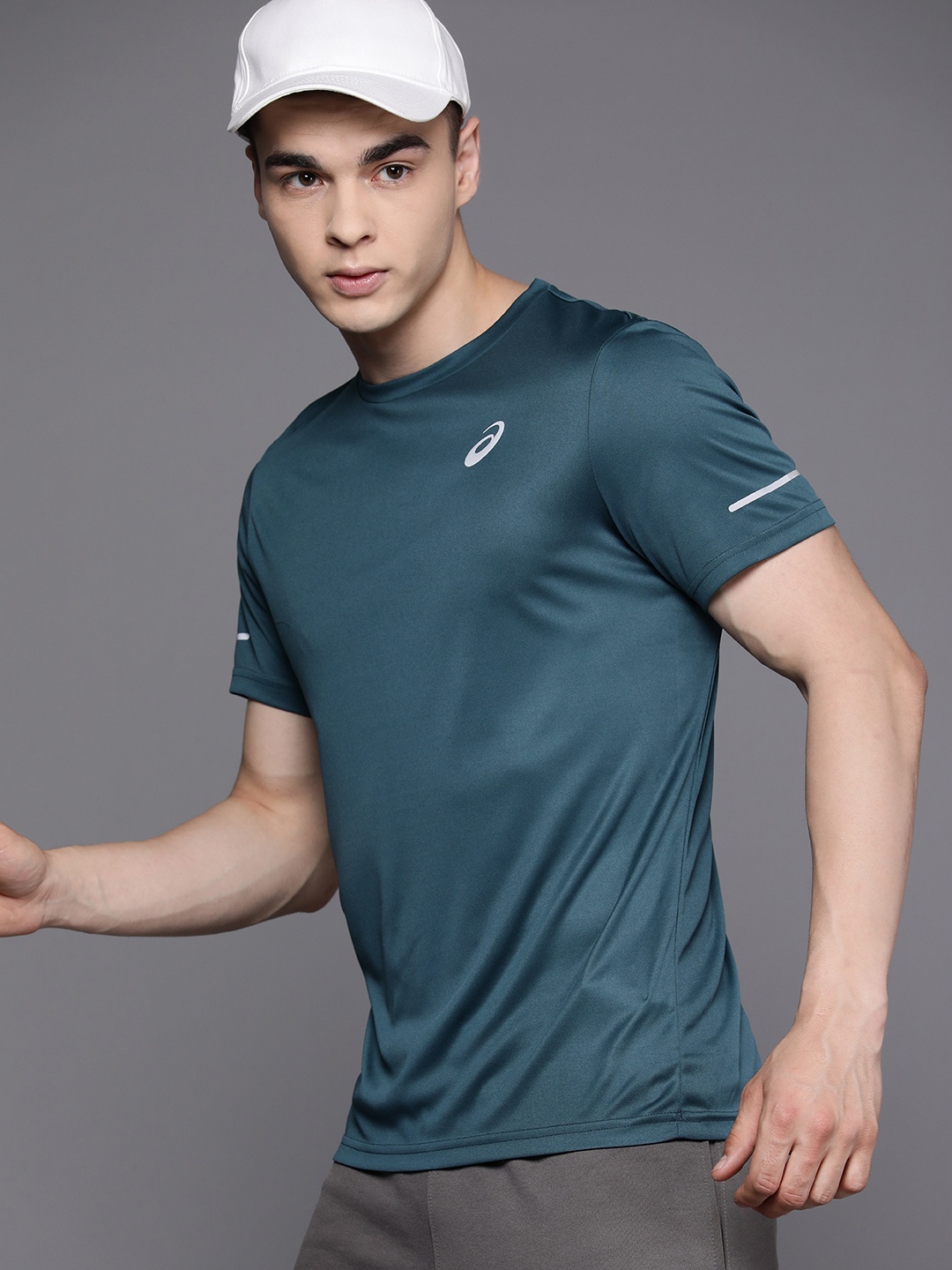 

ASICS Men T-shirt, Blue