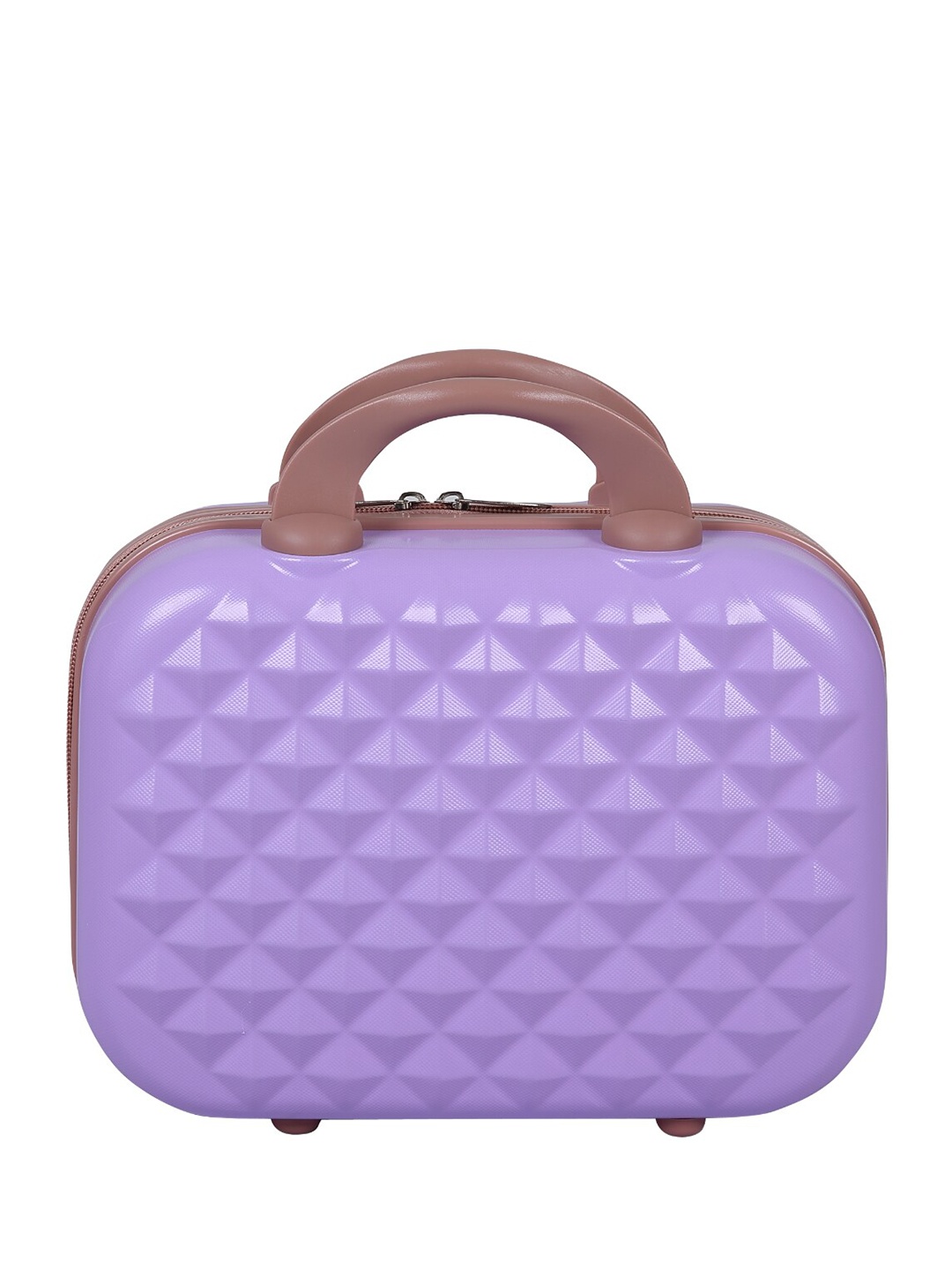 

Polo Class Textured Waterproof Vanity Bag, Purple
