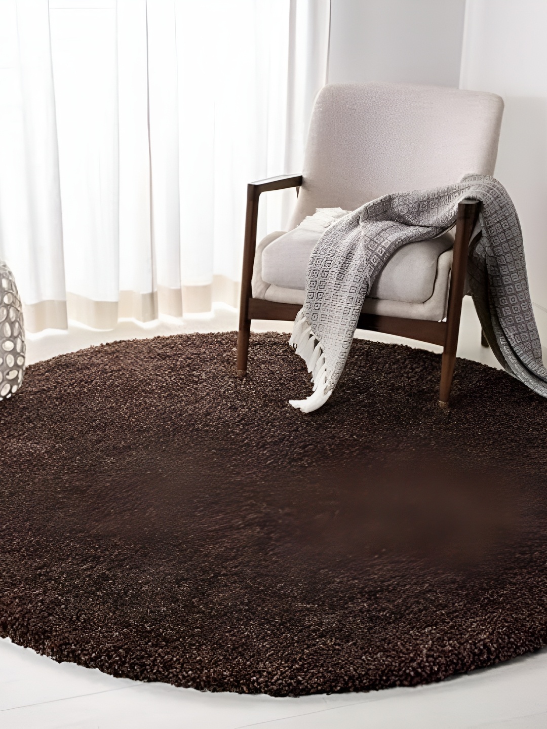 

Shopgallery Brown Anti-Skid Shaggy Carpet