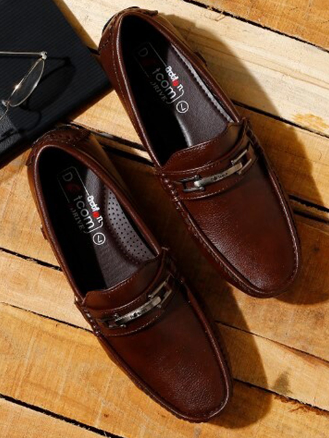 

Action Men Lightweight Horsebit Loafers, Brown
