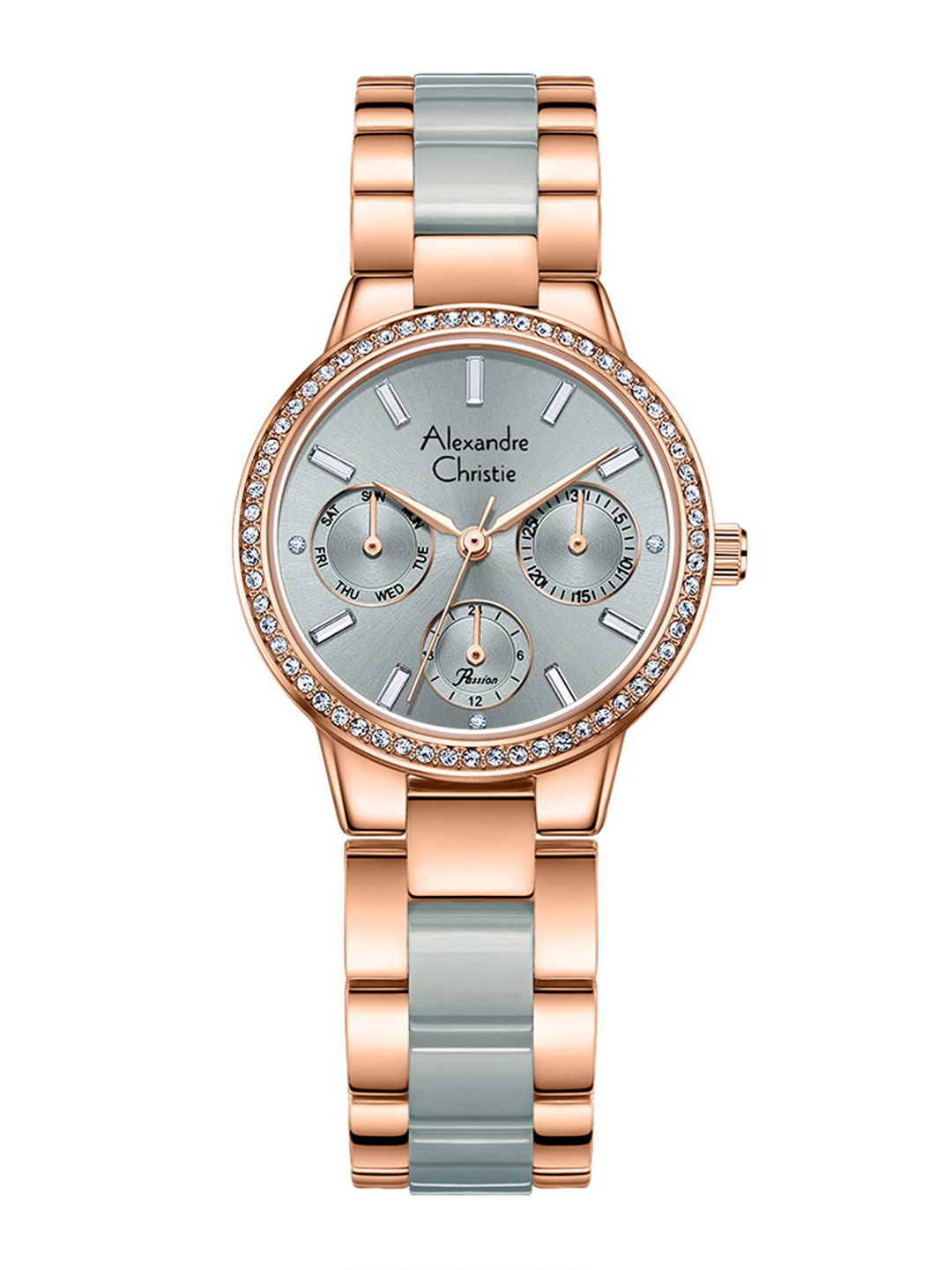 

Alexandre Christie Women Bracelet Style Straps Analogue Watch 2A94BFBRGRGDG, Rose gold