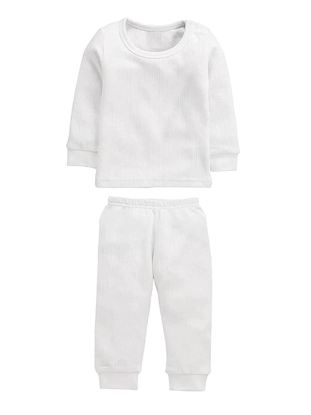 

BAESD Boys Lightweight Pure Cotton Thermal Set, White