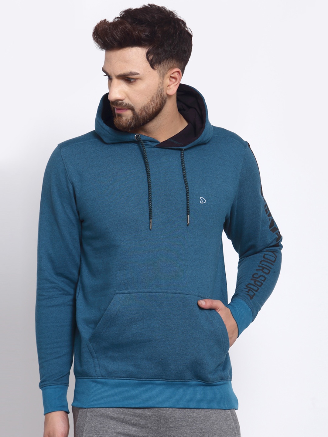 

SPORTO Regular Hooded Sweatshirt, Blue