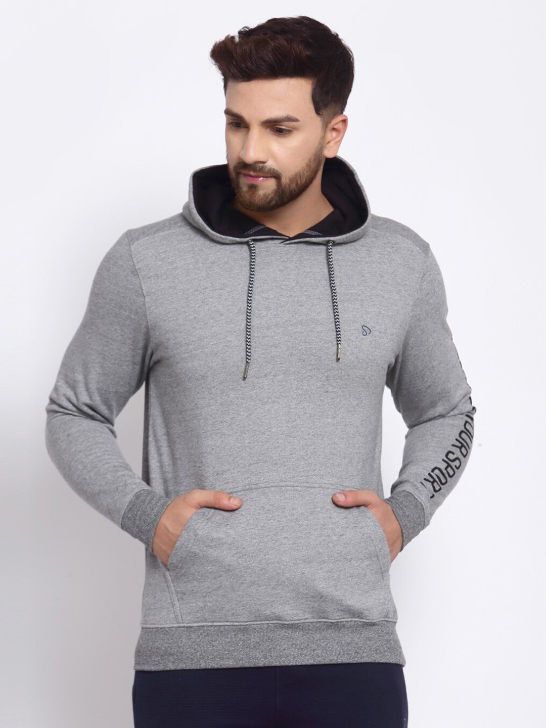 

SPORTO Regular Hooded Sweatshirt, Grey