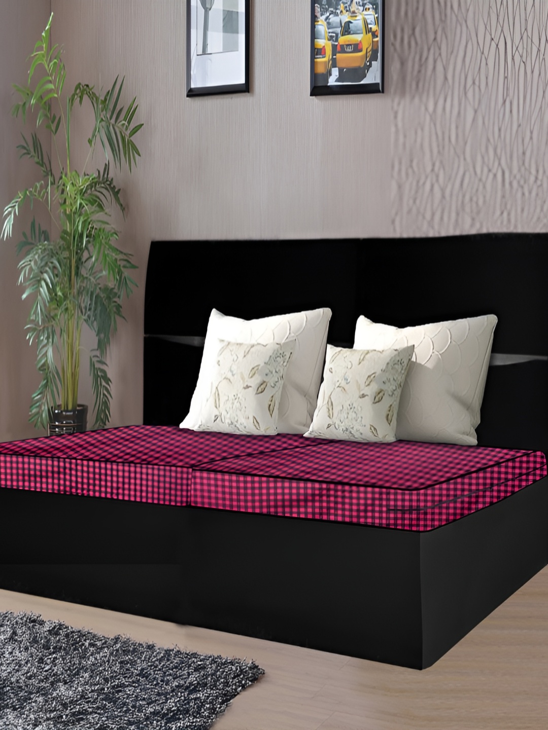

Stylista Maroon Cotton Water Resistant Mattress Protector