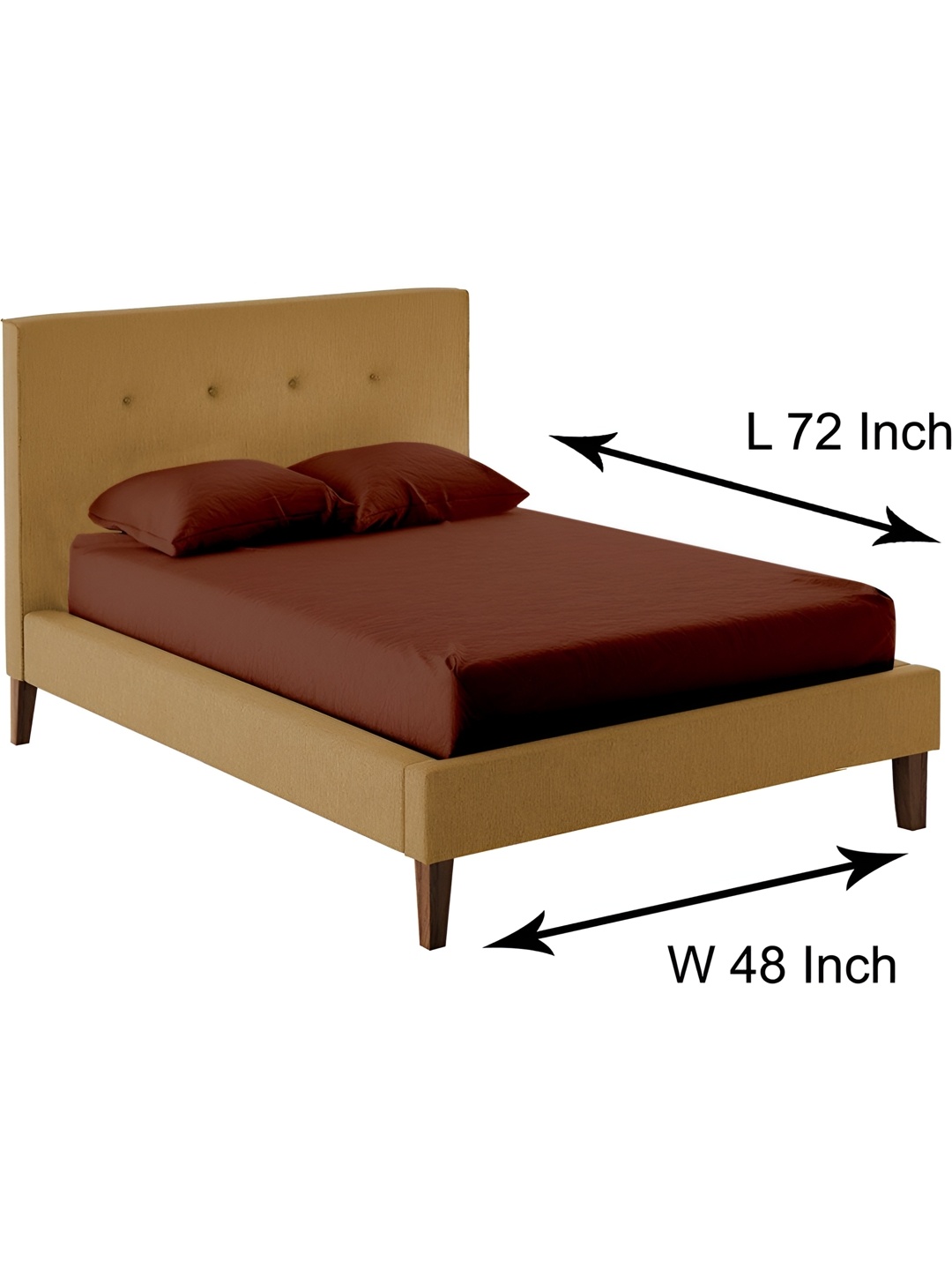 

Stylista Brown Cotton Water Resistant Elastic Strap Single Mattress Protector
