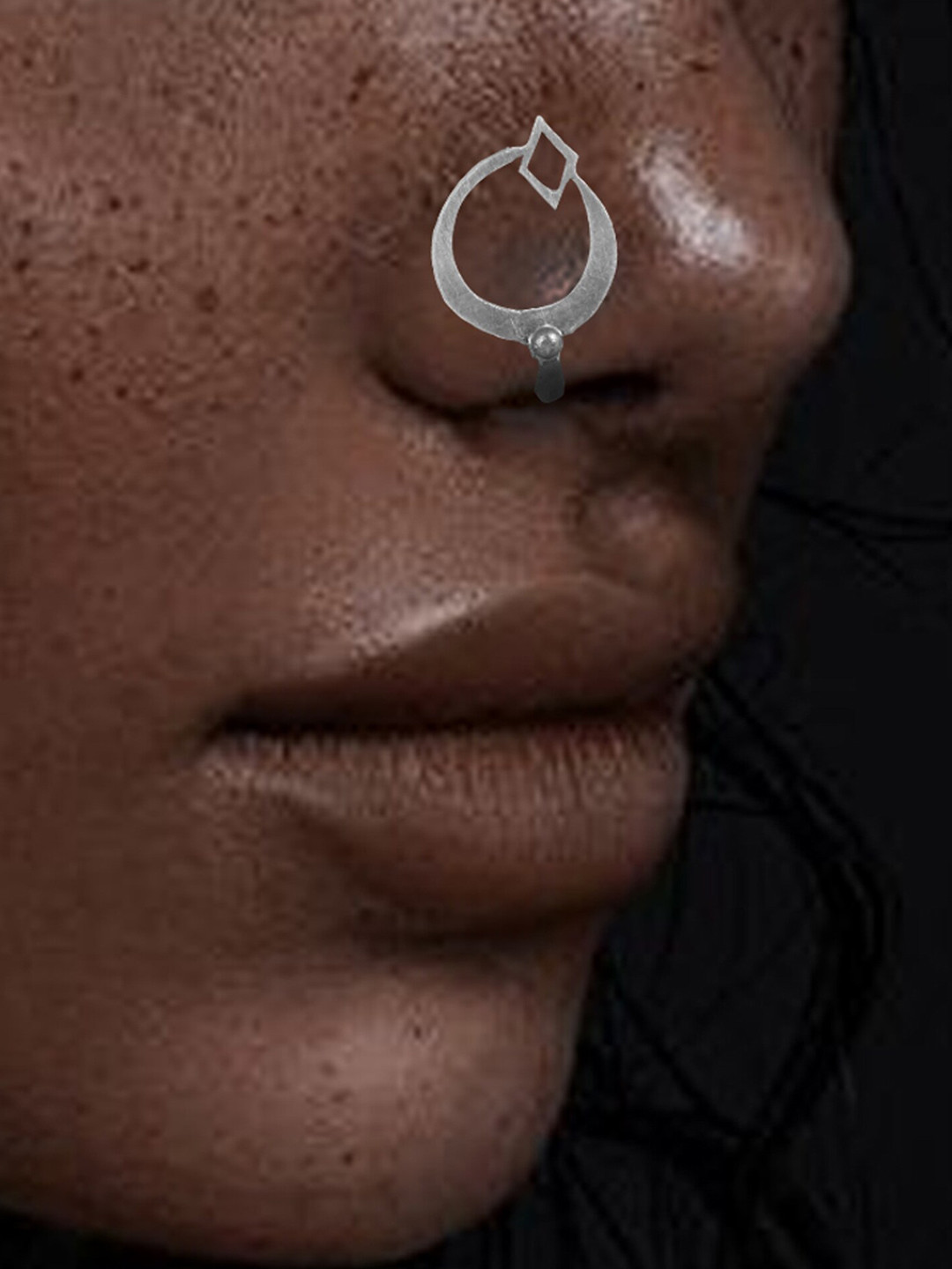 

Goldnera Silver Plated 925 Sterling Silver Stud Nosepin