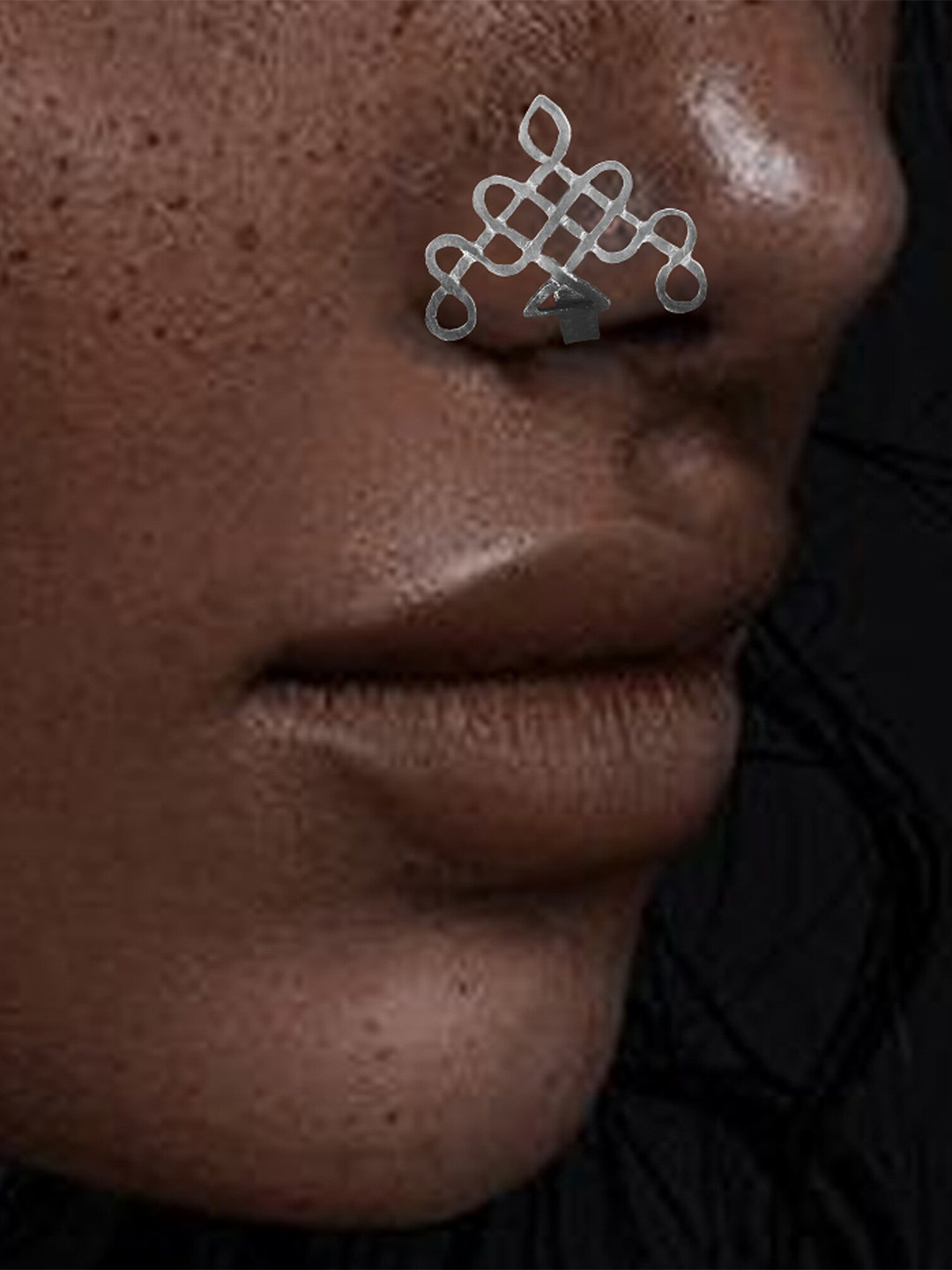 

Goldnera 925 Sterling Silver Sliver-Plated Clip-On Stud Nosepin