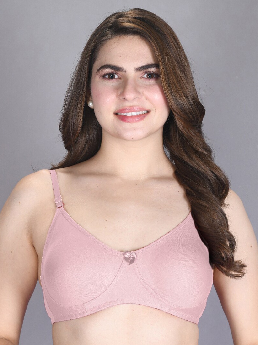 

LUX VENUS Full Coverage Cotton Bra With All Day Comfort, Rose