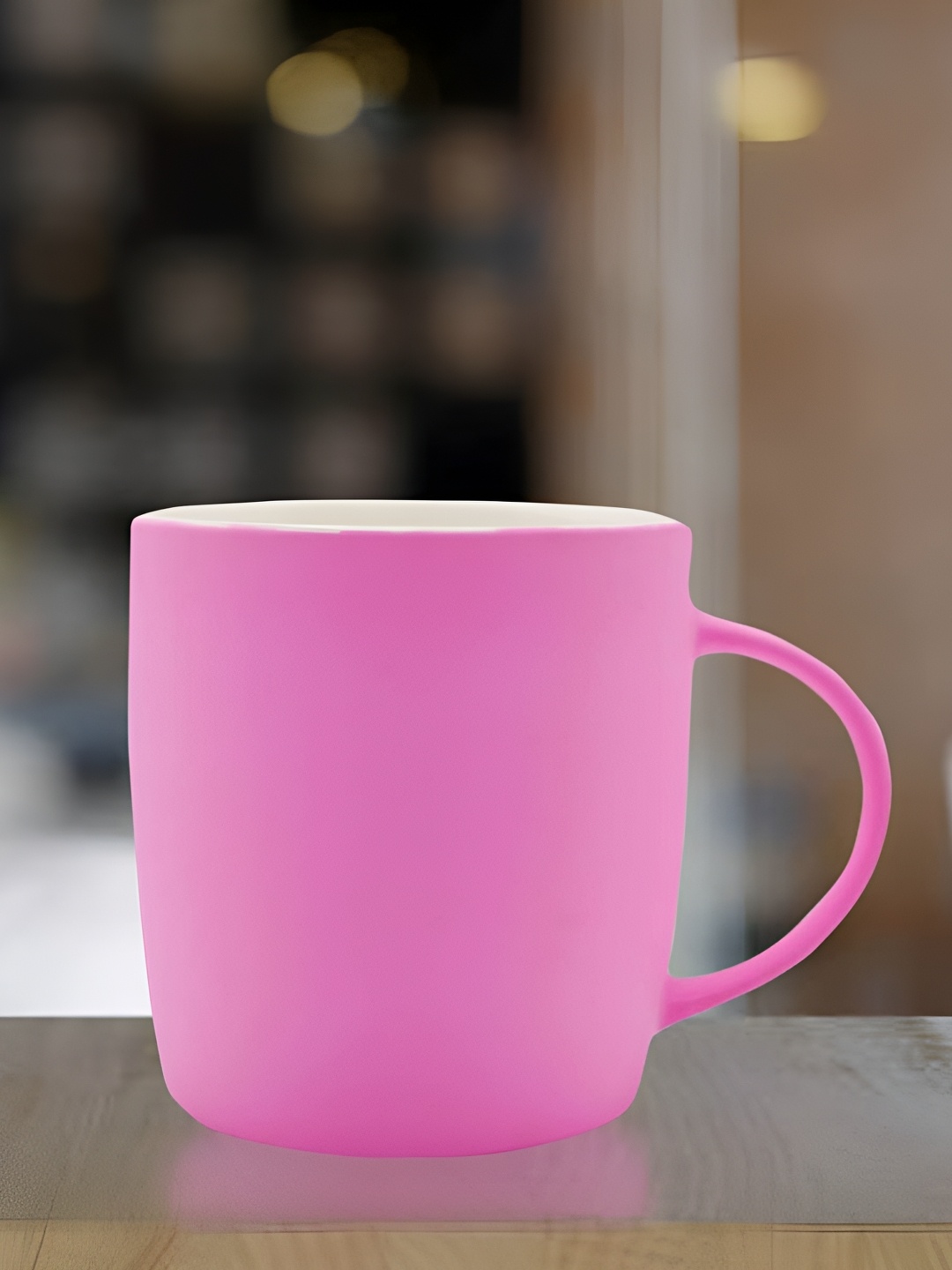 

Kookee Pink & White Ceramic Mug 325 ML