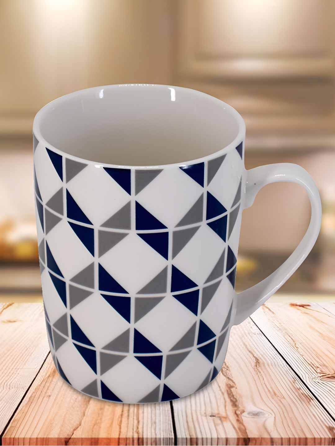 

Kookee Black & White Printed Ceramic Mug 325 ML