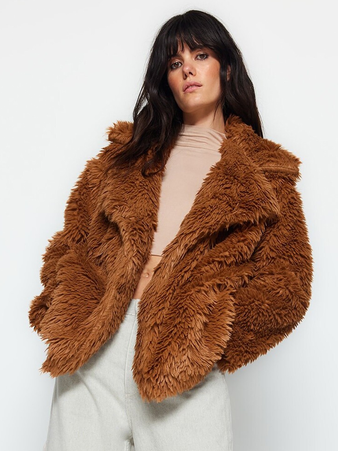 

Trendyol Single Breasted Trench Coat, Brown