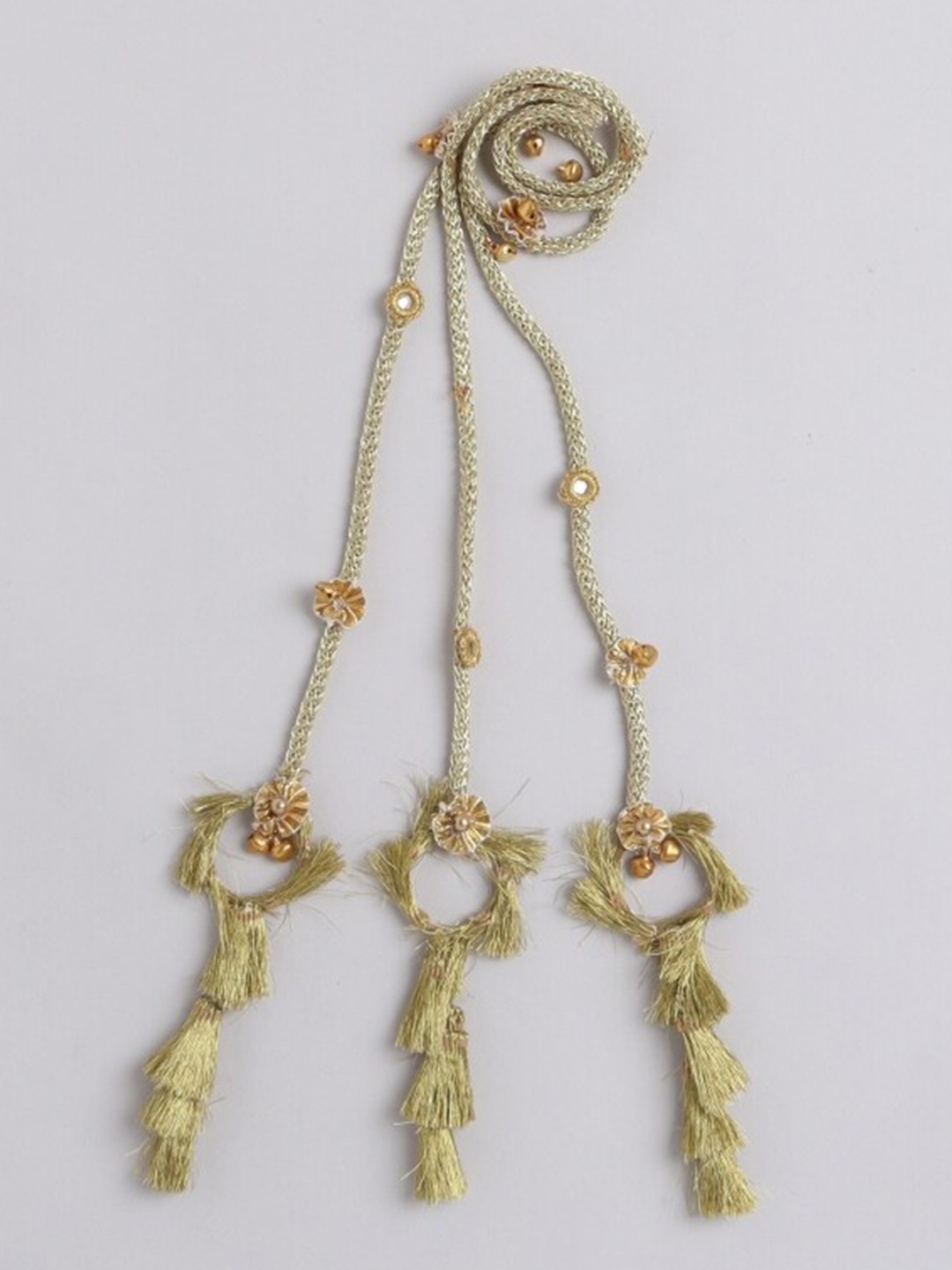 

TIPY TIPY TAP Girls Tassels Hair Accessory Set, Gold