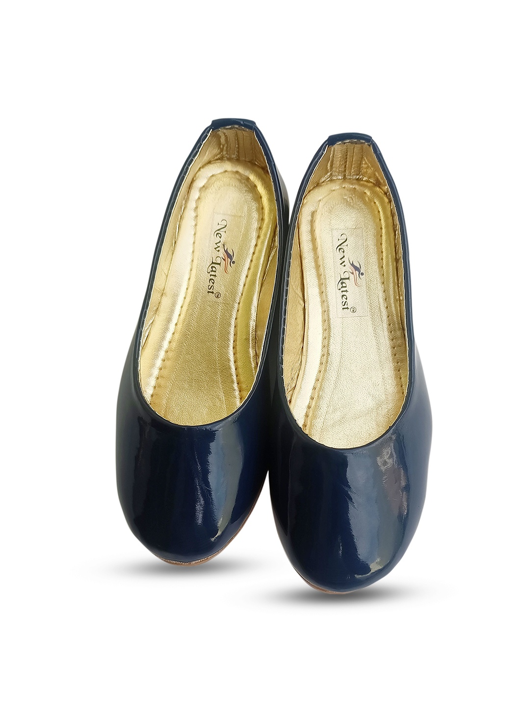 

BAESD Girls Round Toe Ballerinas, Blue