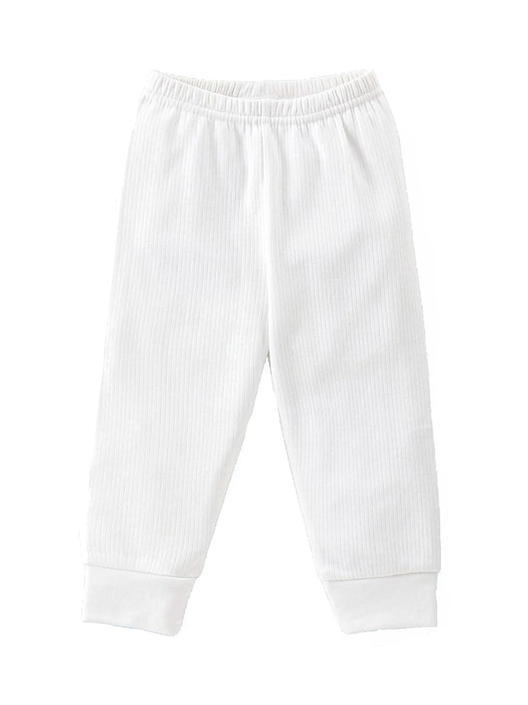 

BAESD Kids Cotton Thermal Bottoms, White